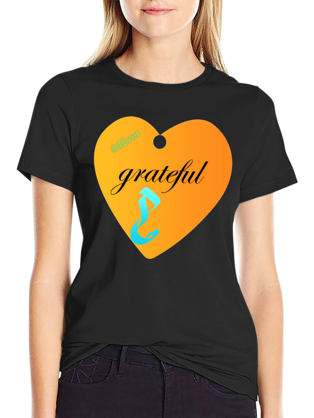 Grateful Heart Graphic T-Shirt