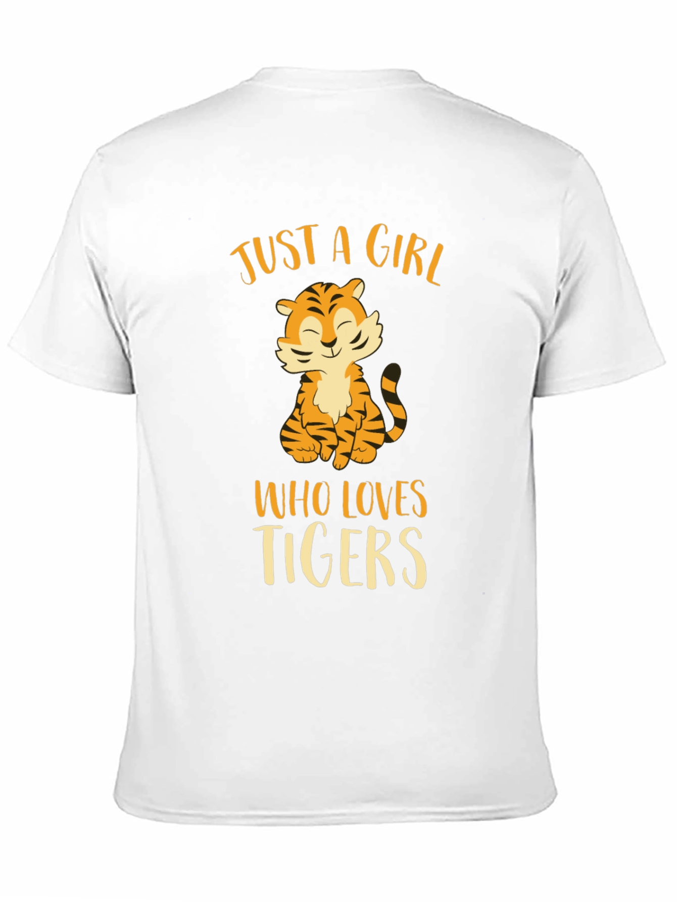 Just a Girl Who Loves Tigers T-Shirt