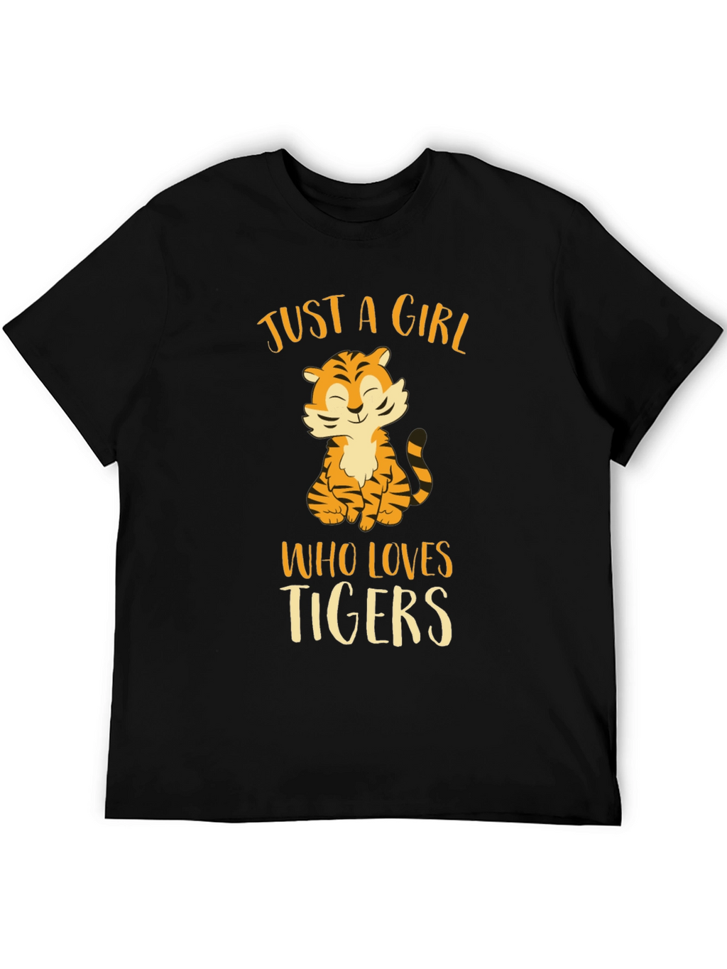 Just a Girl Who Loves Tigers T-Shirt