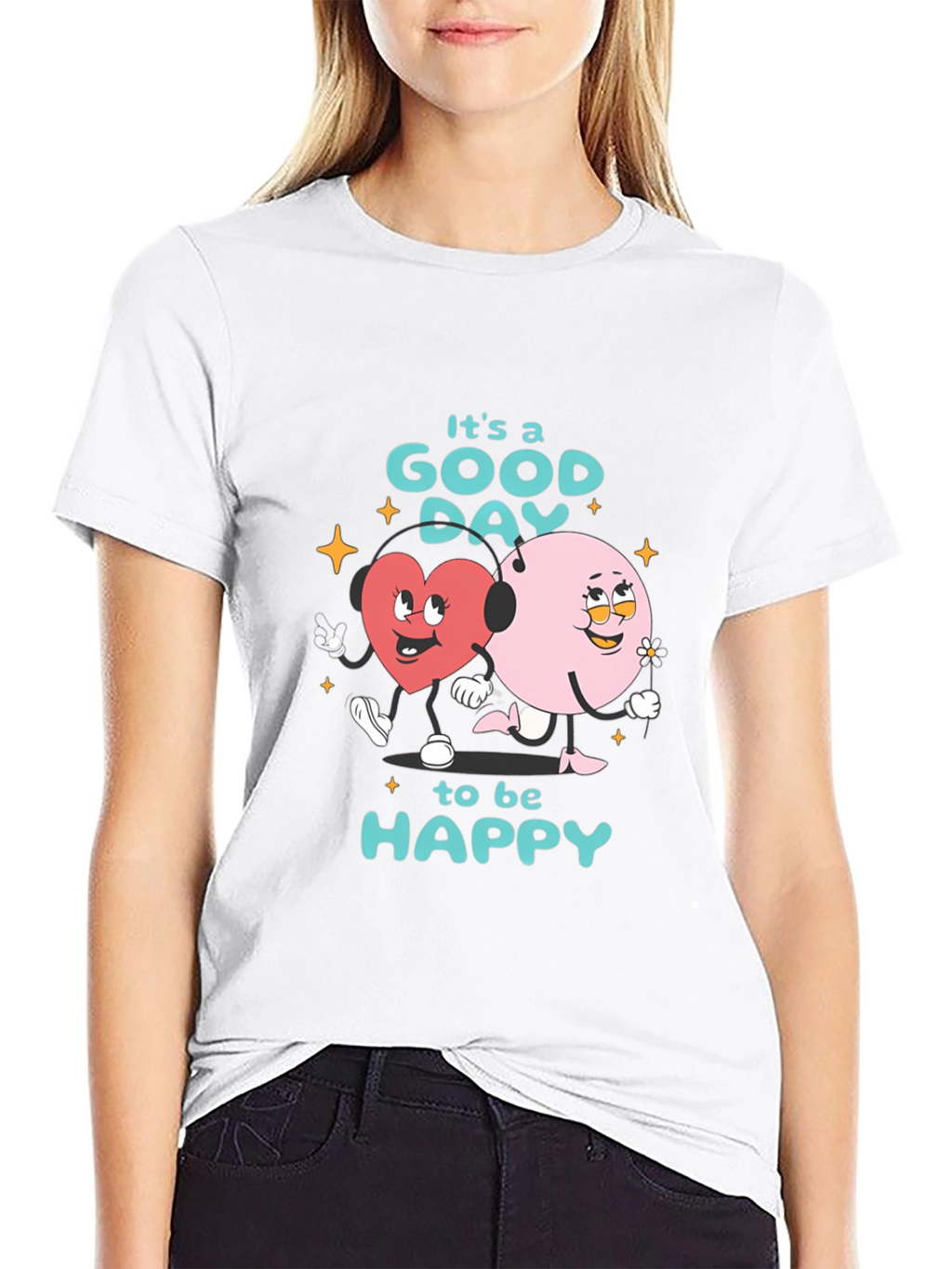 Good Day to be Happy Graphic T-Shirt