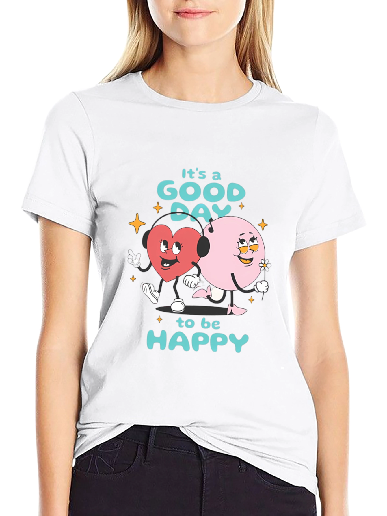 Good Day to be Happy Graphic T-Shirt