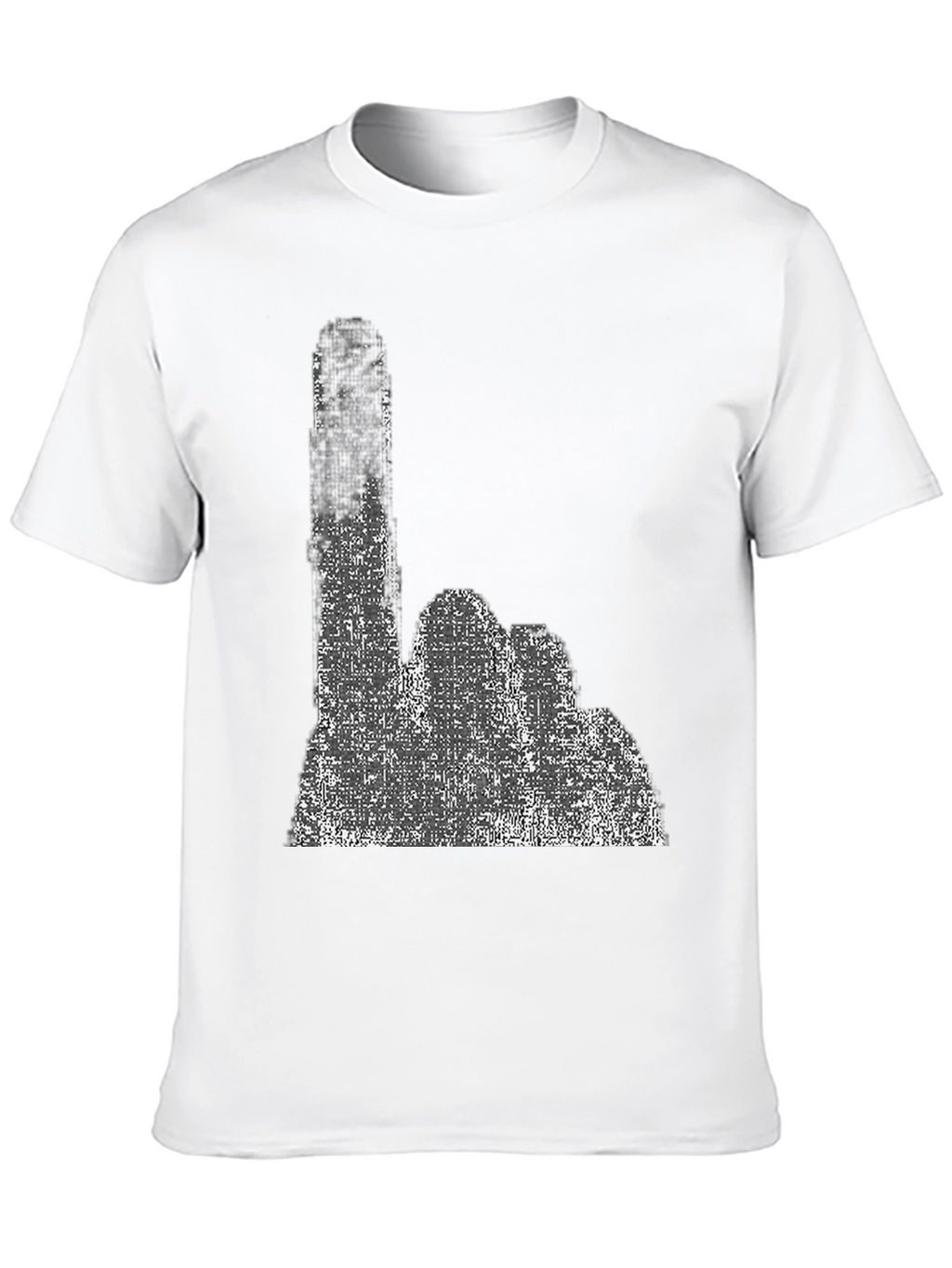 Distressed Idaho State Silhouette T-Shirt