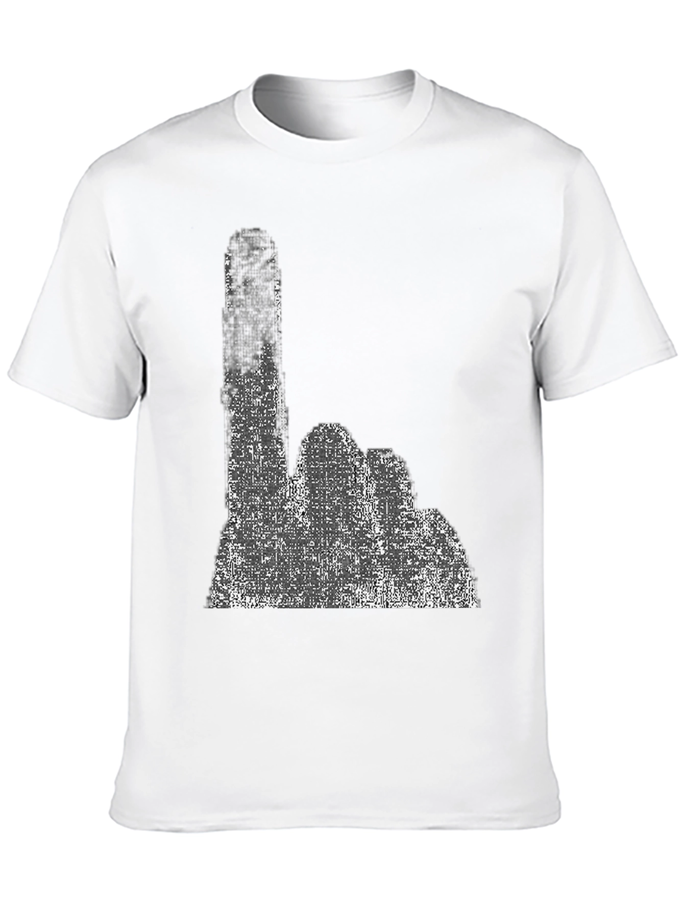 Distressed Idaho State Silhouette T-Shirt