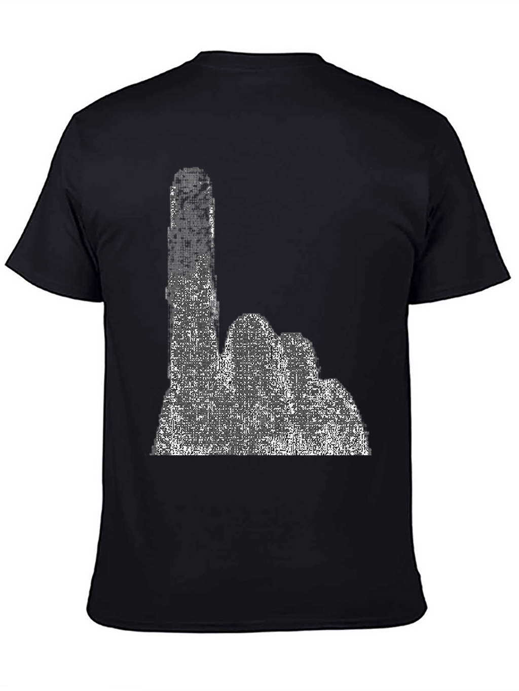 Distressed Idaho State Silhouette T-Shirt