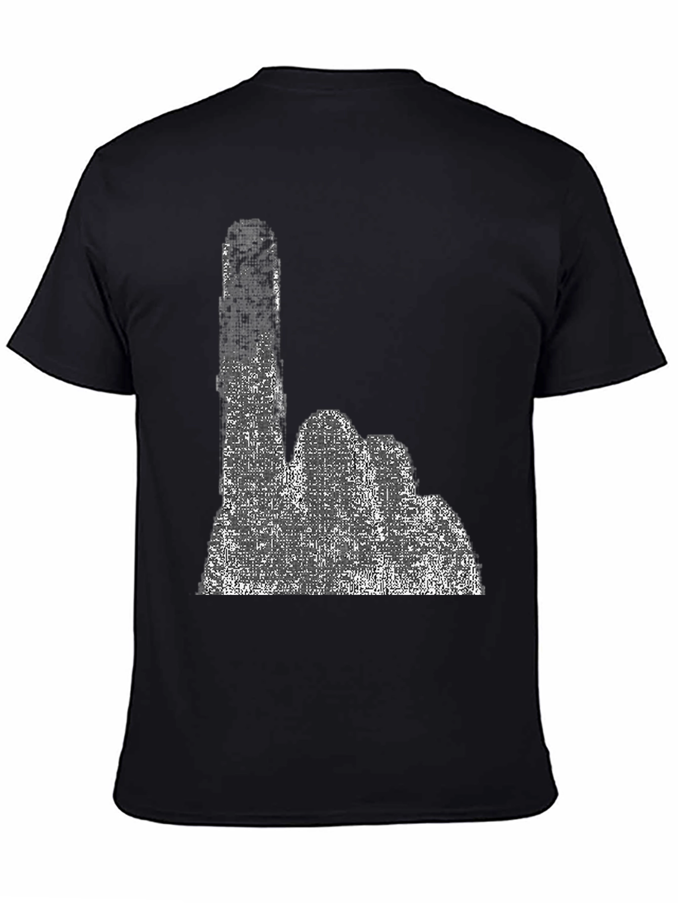Distressed Idaho State Silhouette T-Shirt