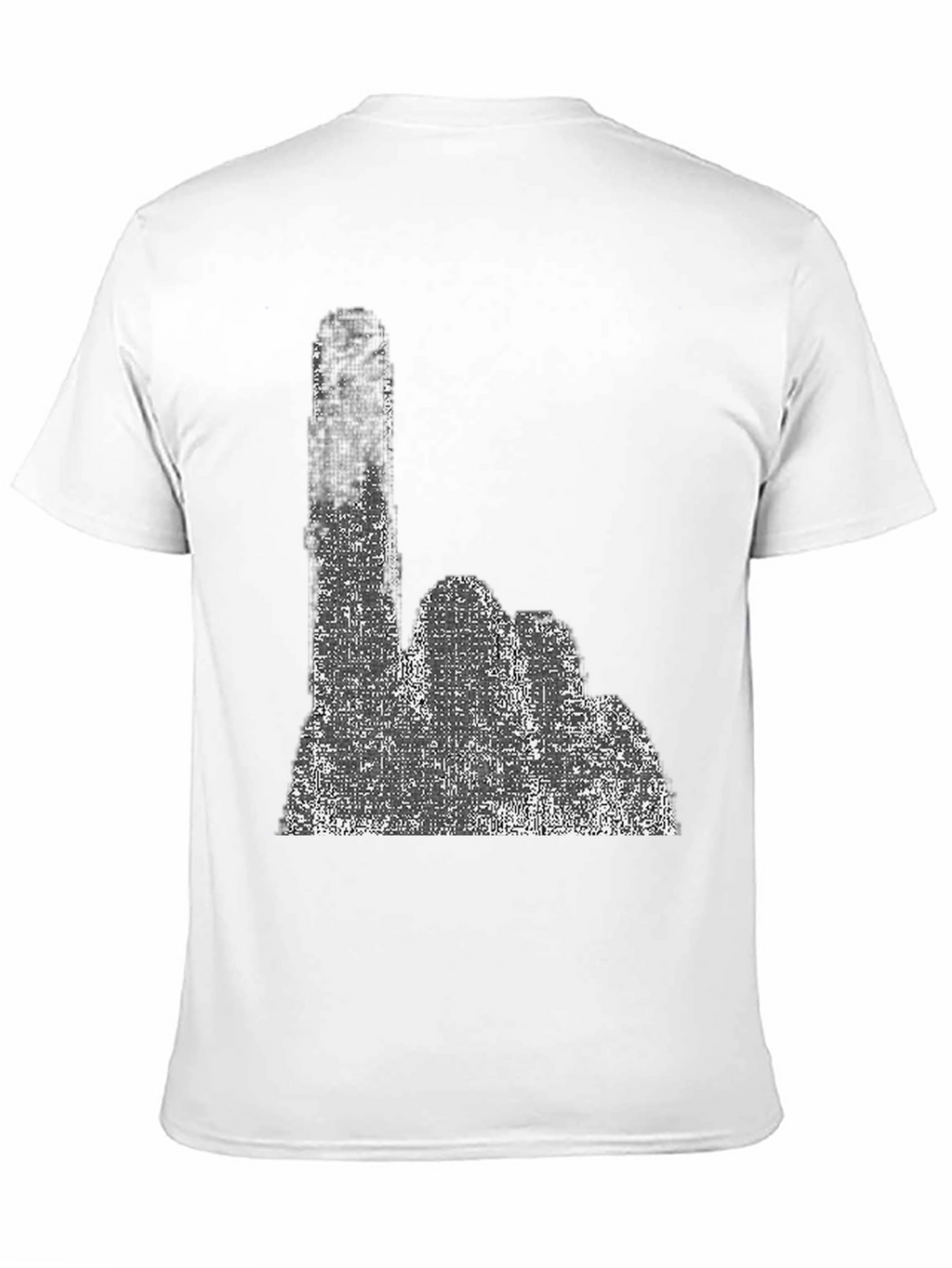 Distressed Idaho State Silhouette T-Shirt