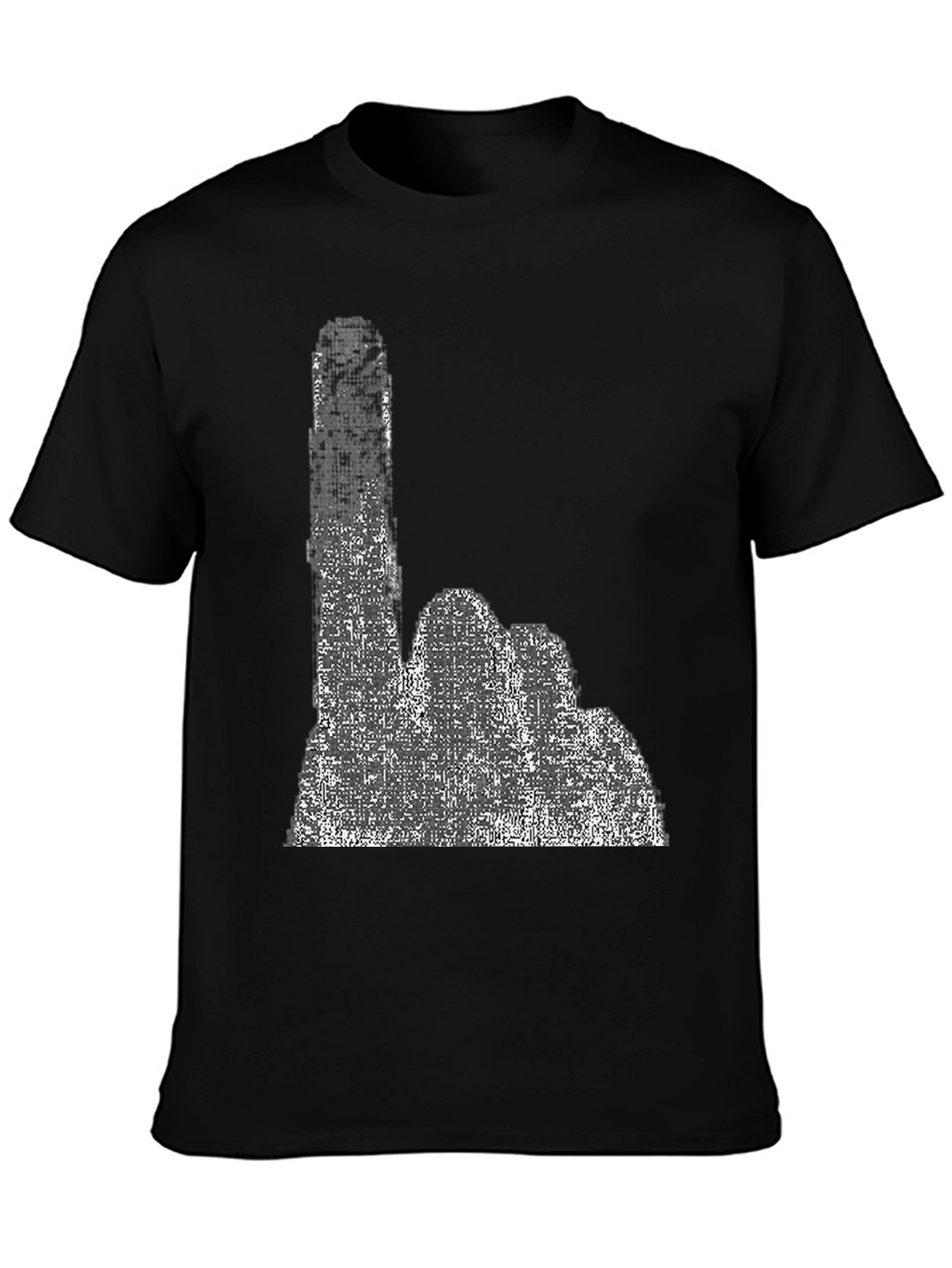 Distressed Idaho State Silhouette T-Shirt