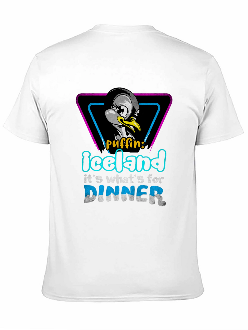 Iceland Puffin Dinner T-Shirt