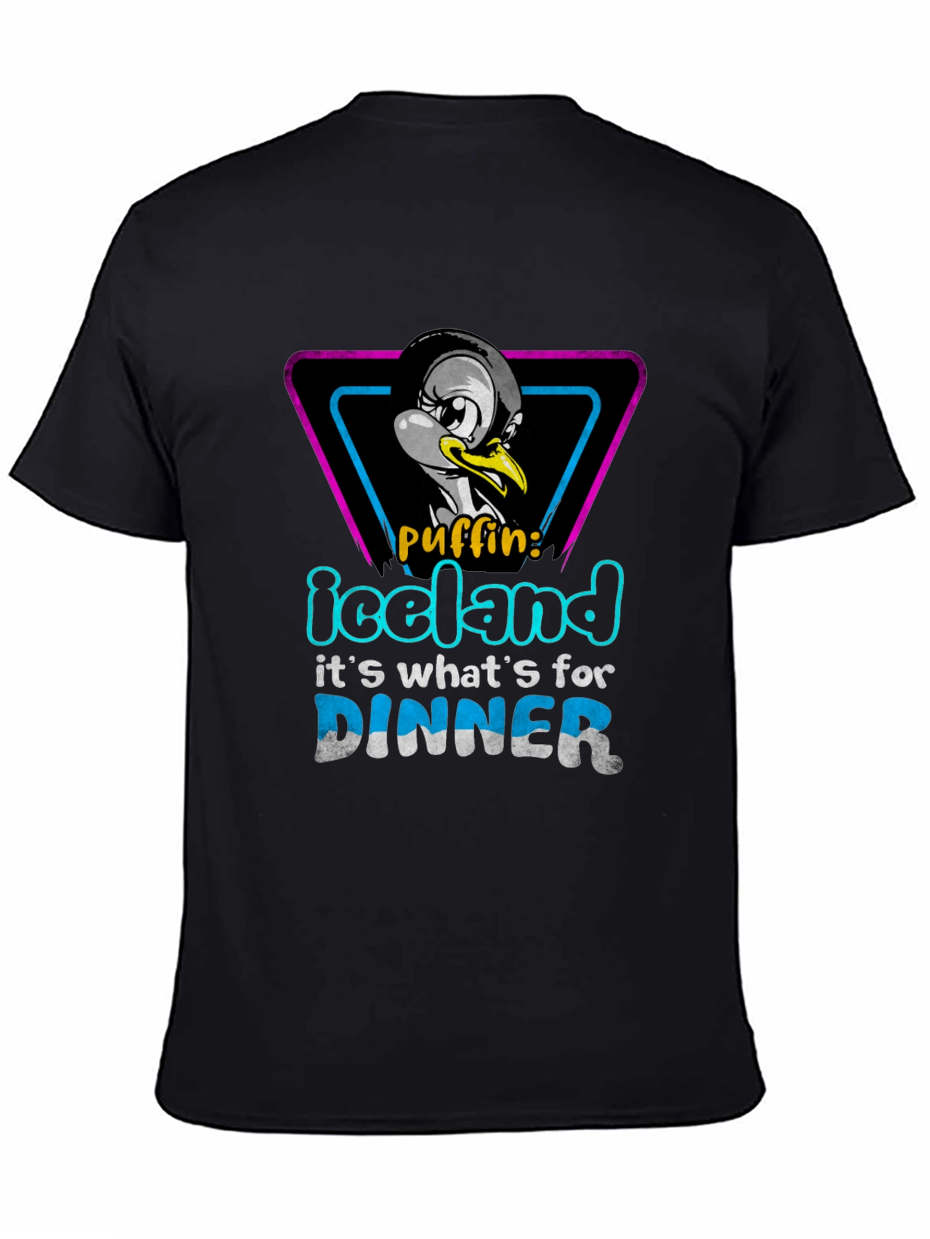 Iceland Puffin Dinner T-Shirt