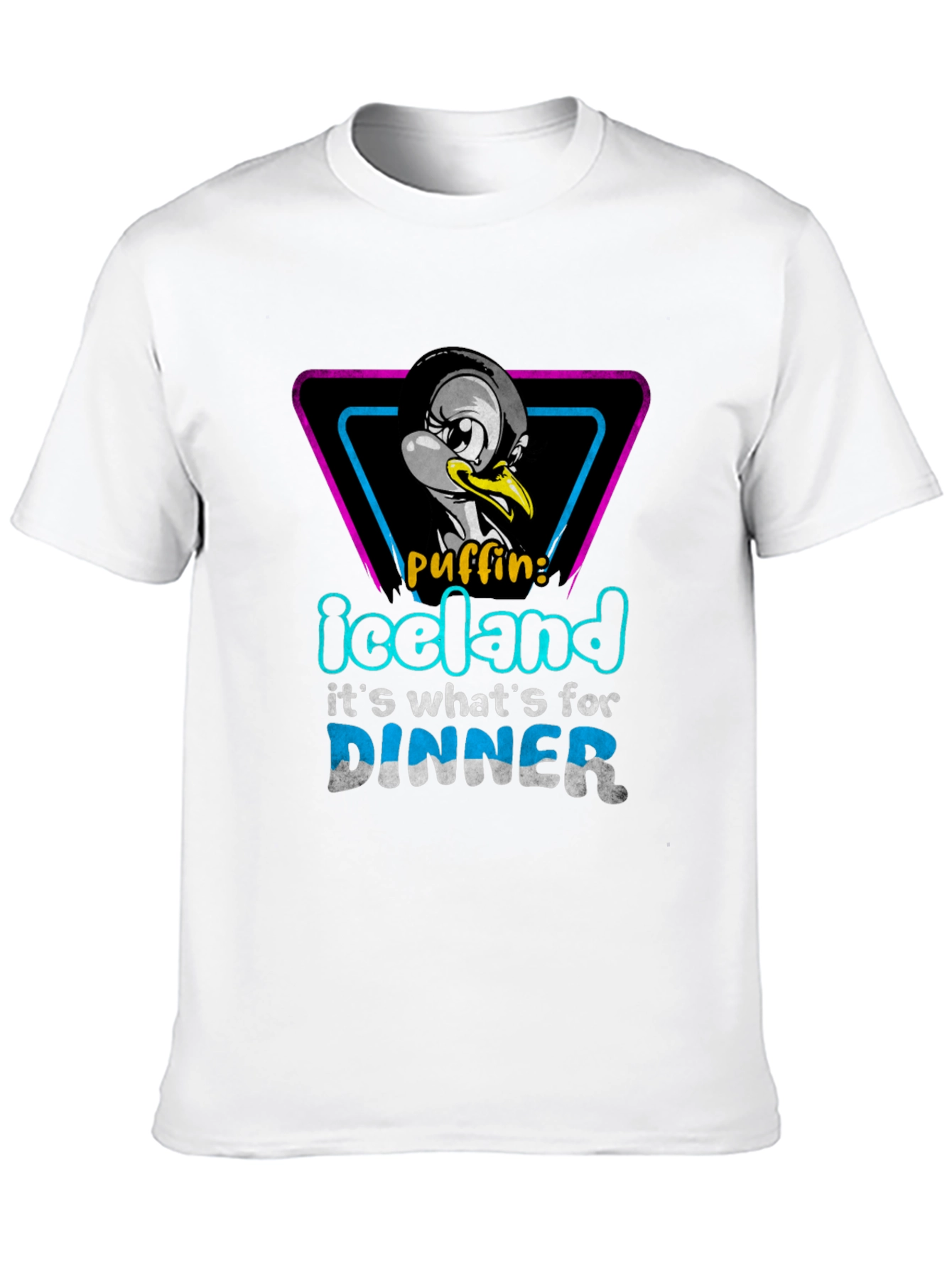 Iceland Puffin Dinner T-Shirt