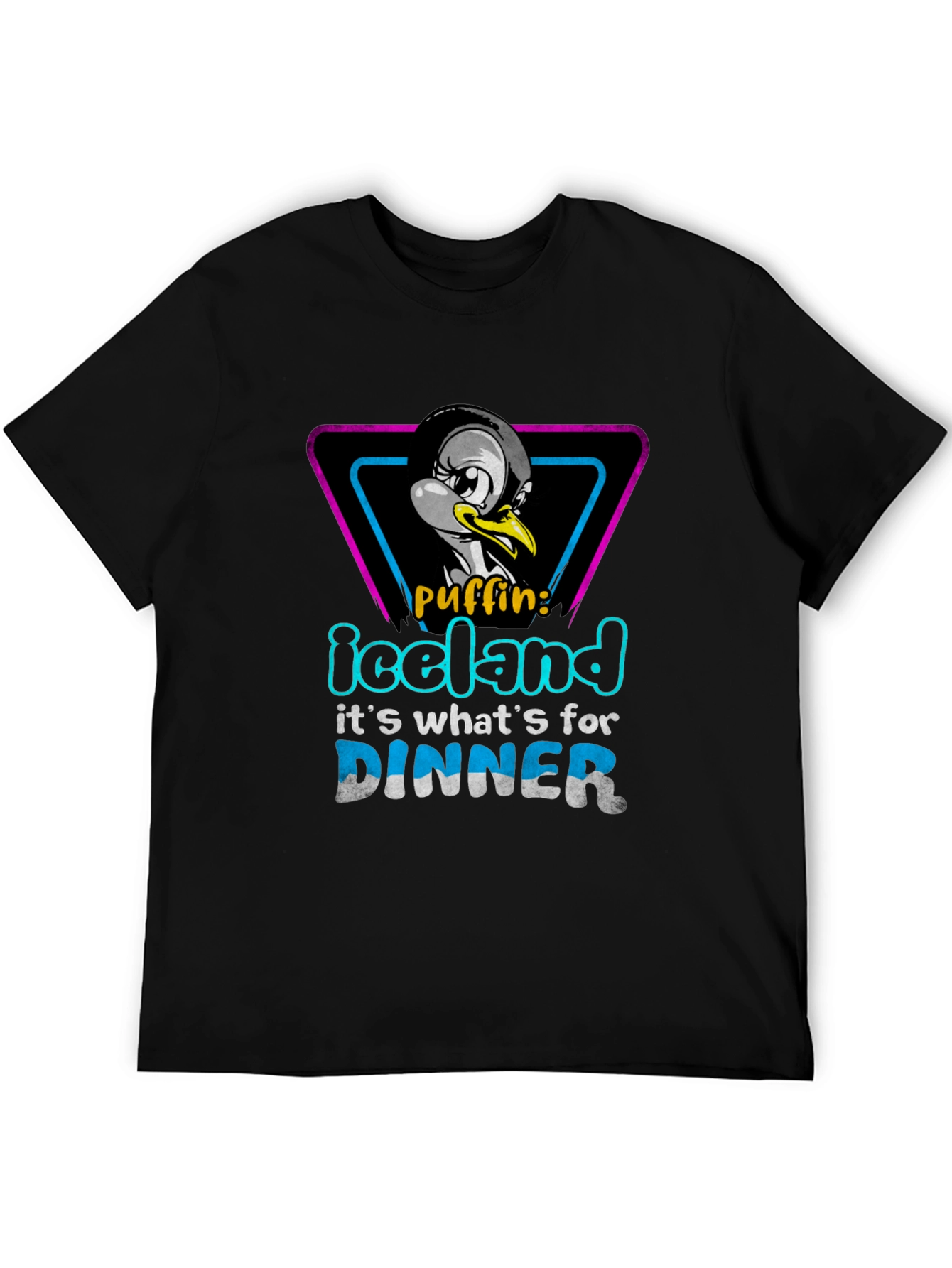 Iceland Puffin Dinner T-Shirt