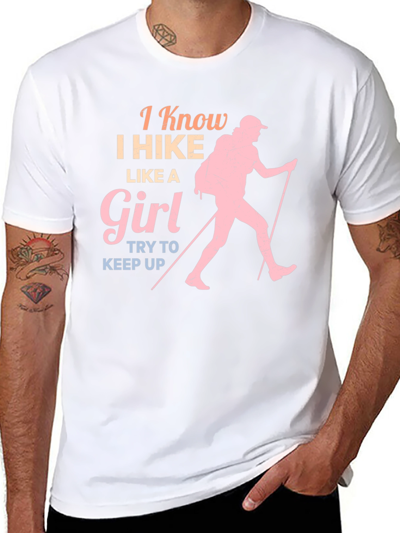 I Hike Like a Girl T-Shirt