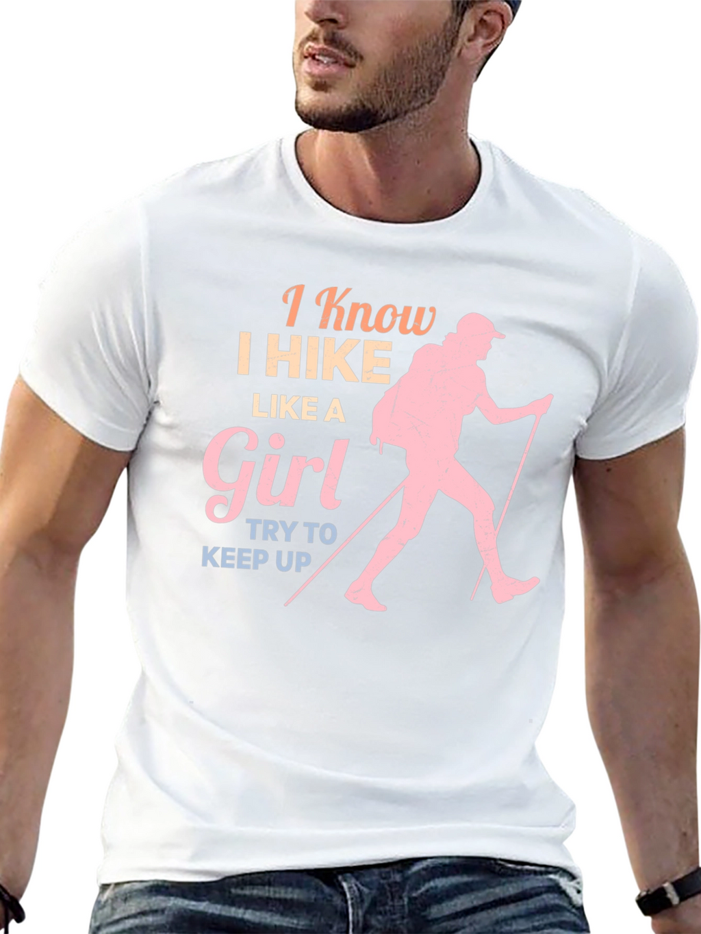 I Hike Like a Girl T-Shirt