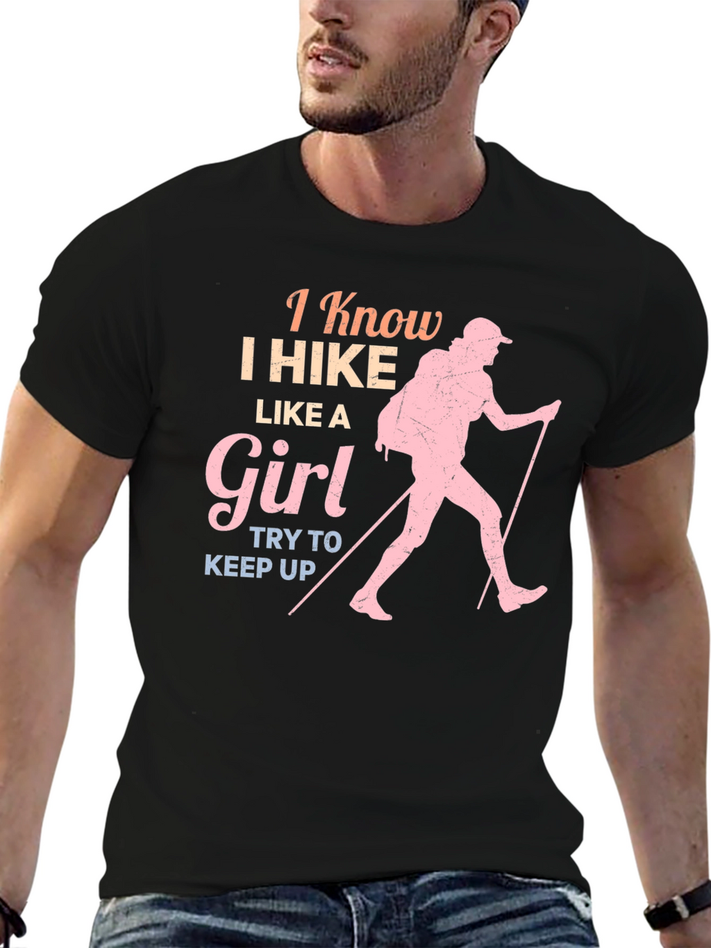 I Hike Like a Girl T-Shirt