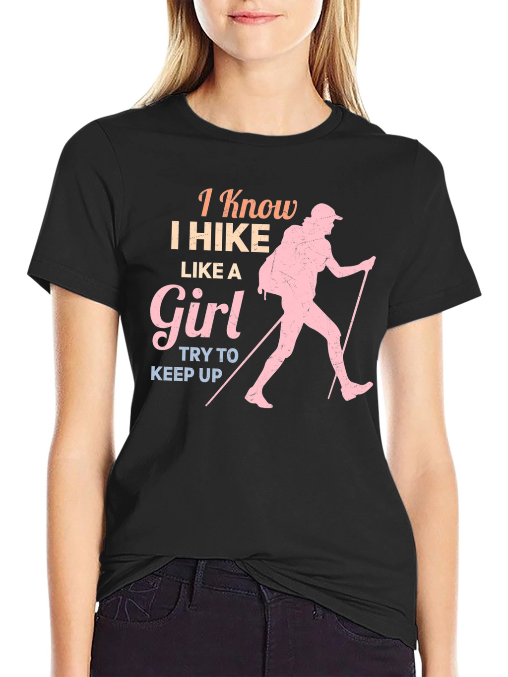 I Hike Like a Girl T-Shirt