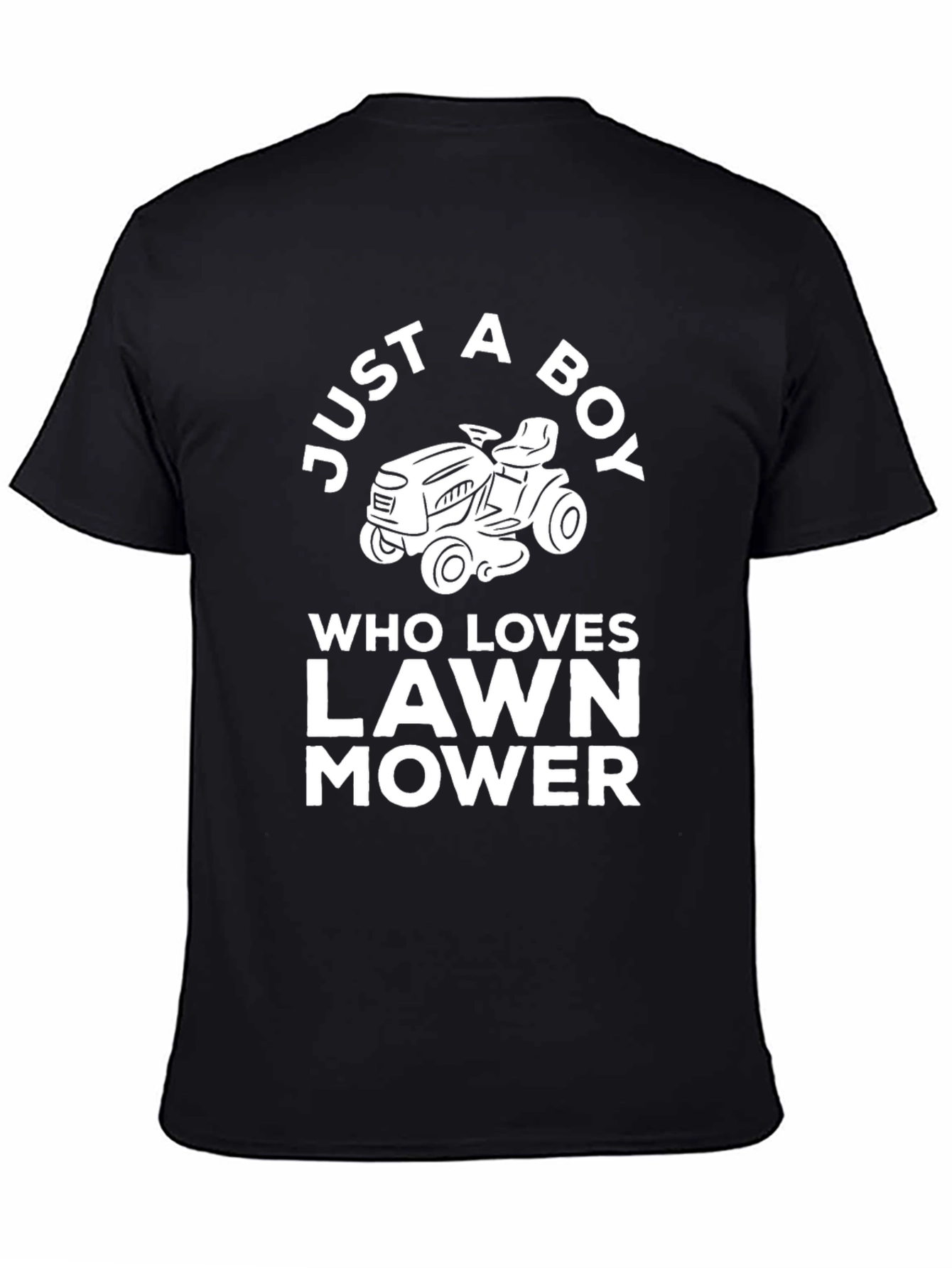 Just a Boy Who Loves Lawn Mowers T-Shirt
