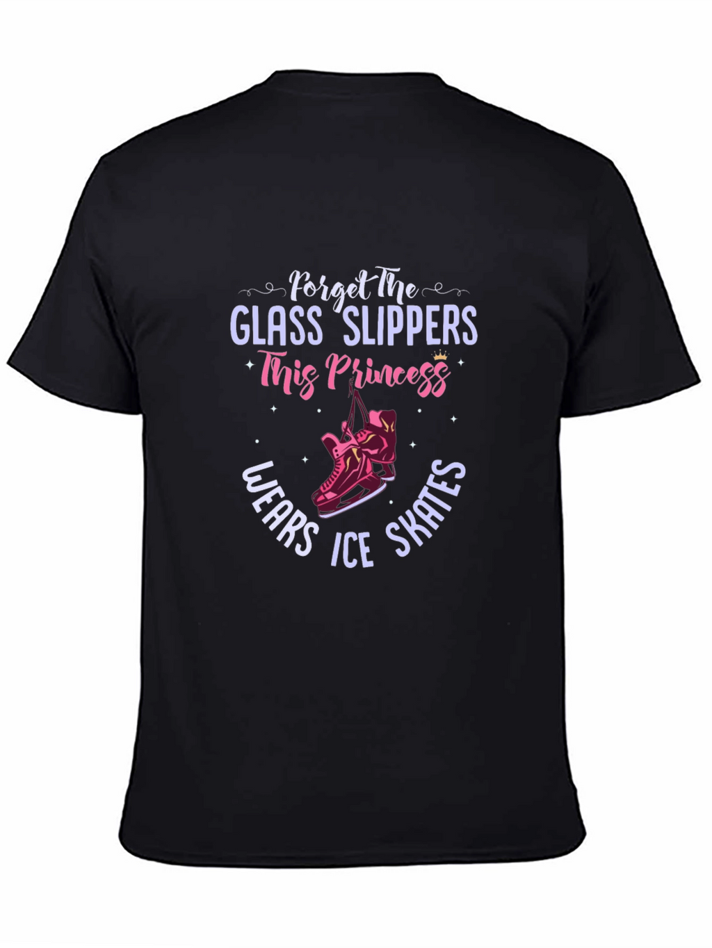 Ice Skating Princess Graphic T-Shirt