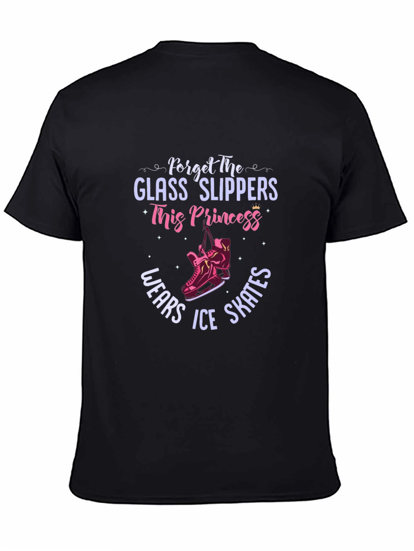 Ice Skating Princess Graphic T-Shirt