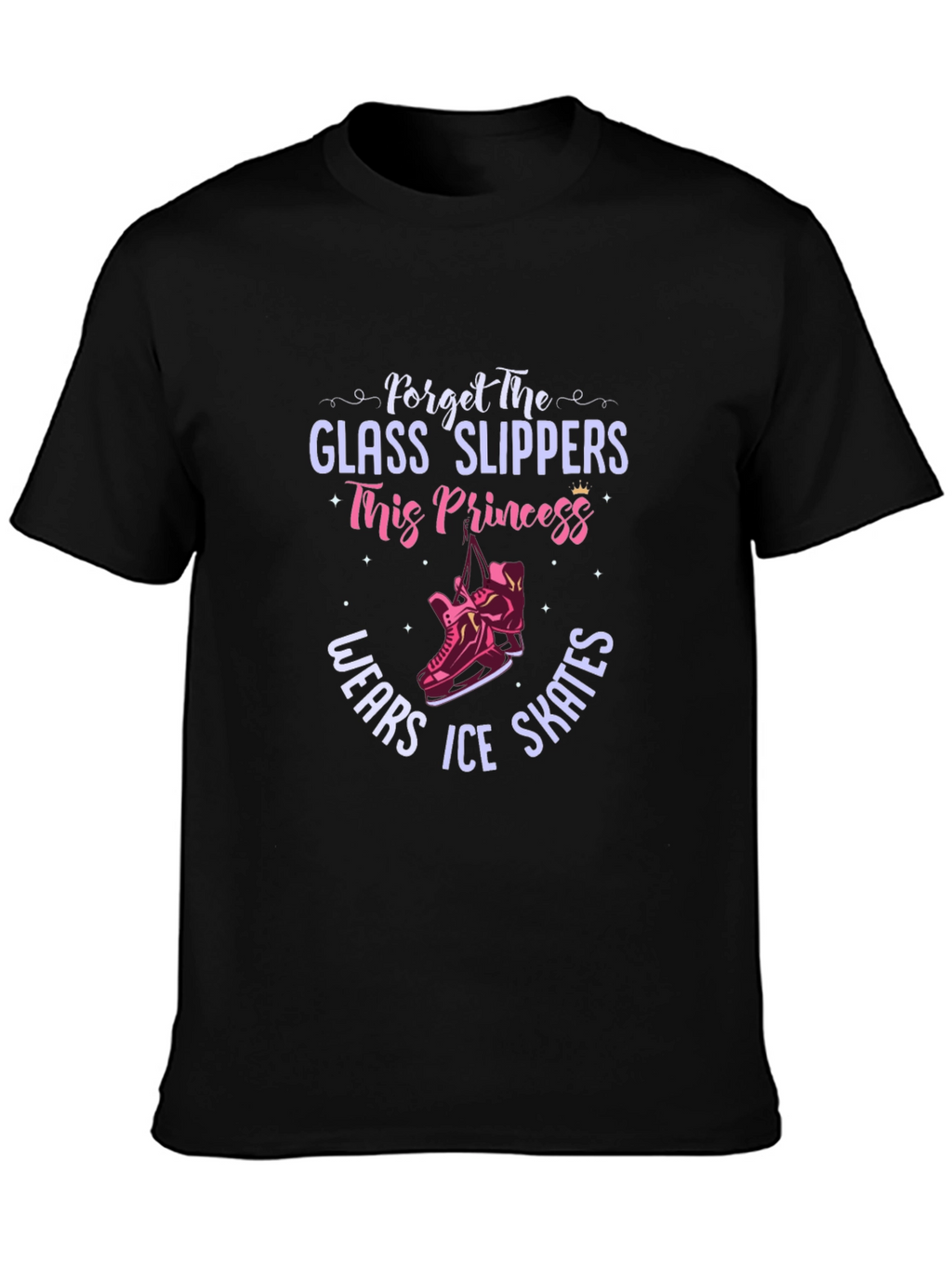 Ice Skating Princess Graphic T-Shirt