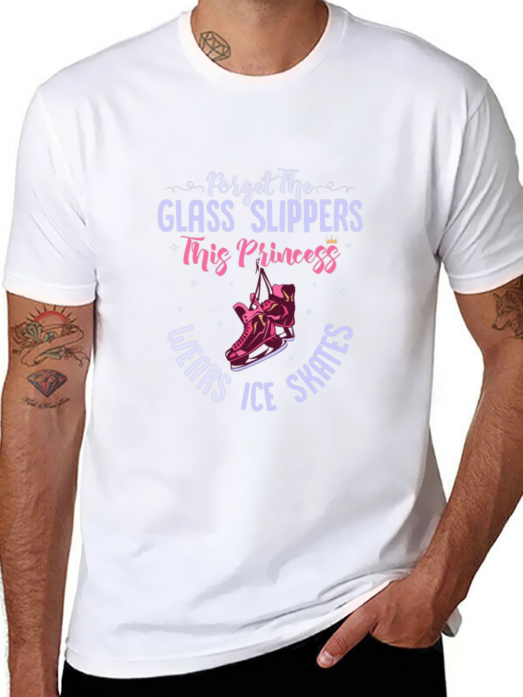 Ice Skating Princess Graphic T-Shirt
