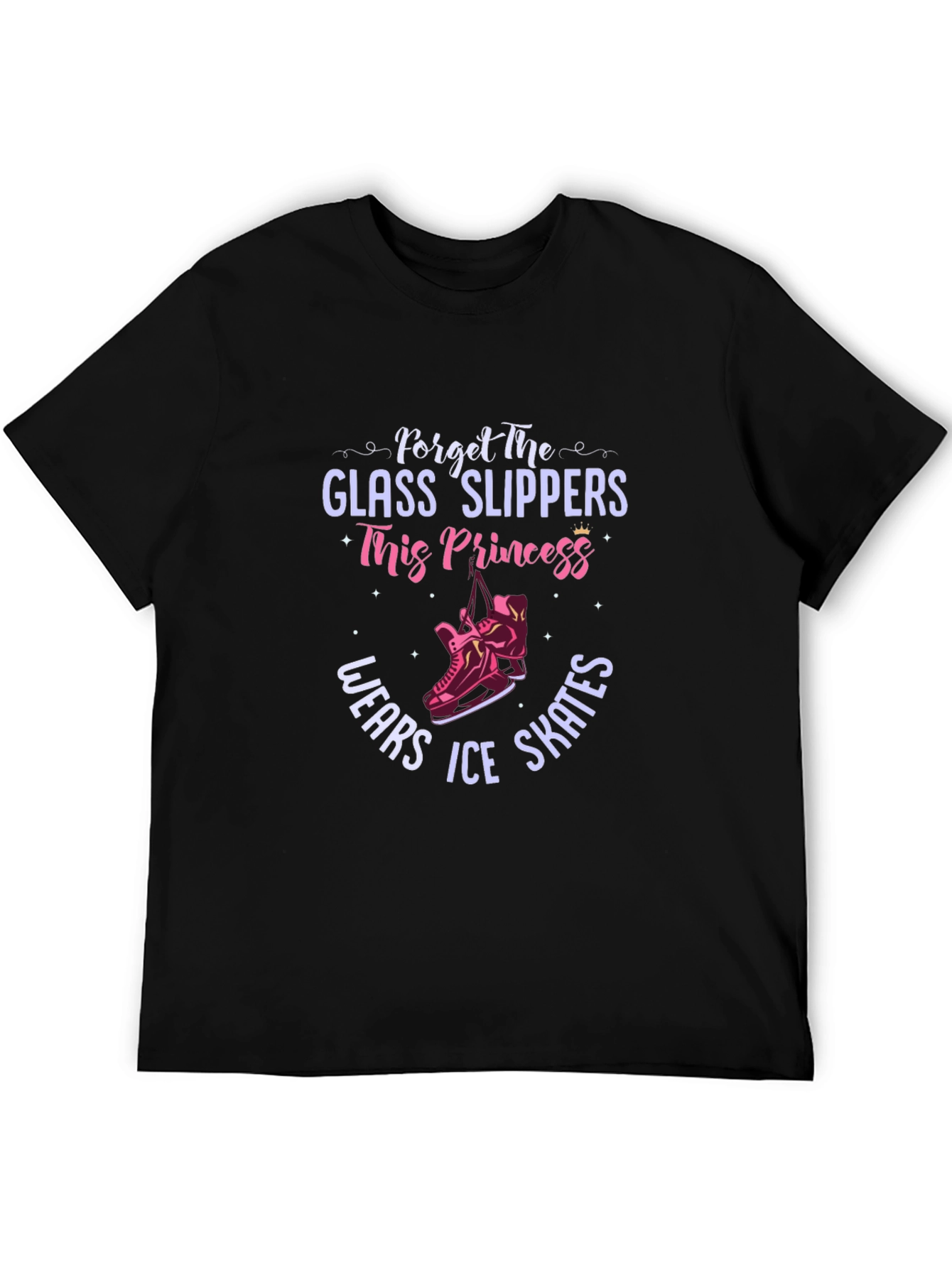 Ice Skating Princess Graphic T-Shirt