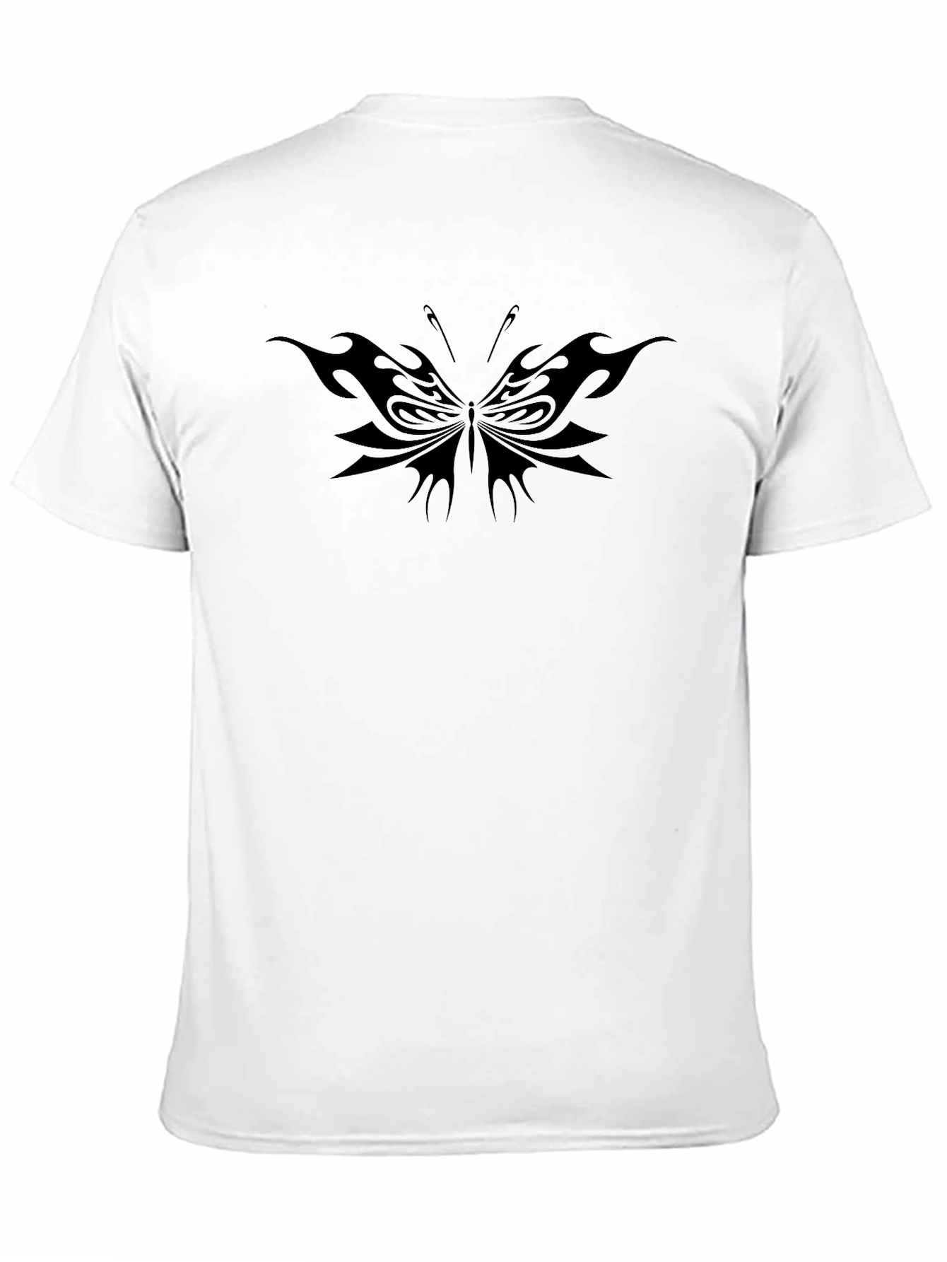 Black Butterfly Graphic Tee - Classic Fit