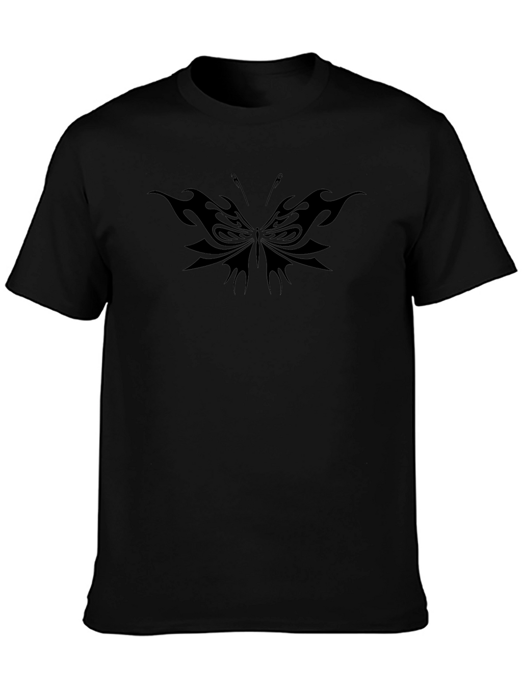 Black Butterfly Graphic Tee - Classic Fit