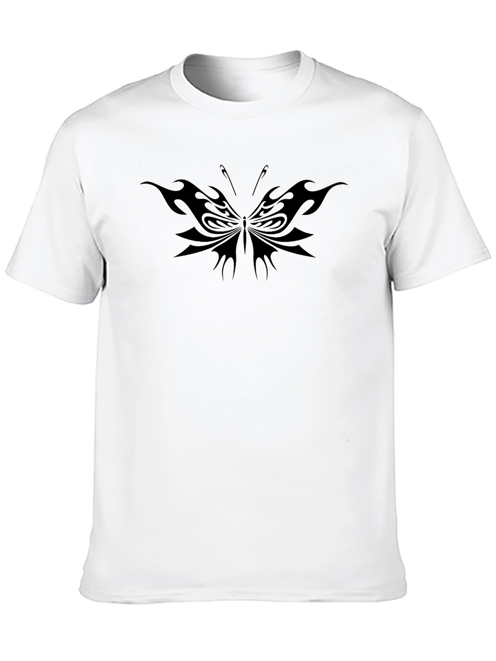 Black Butterfly Graphic Tee - Classic Fit