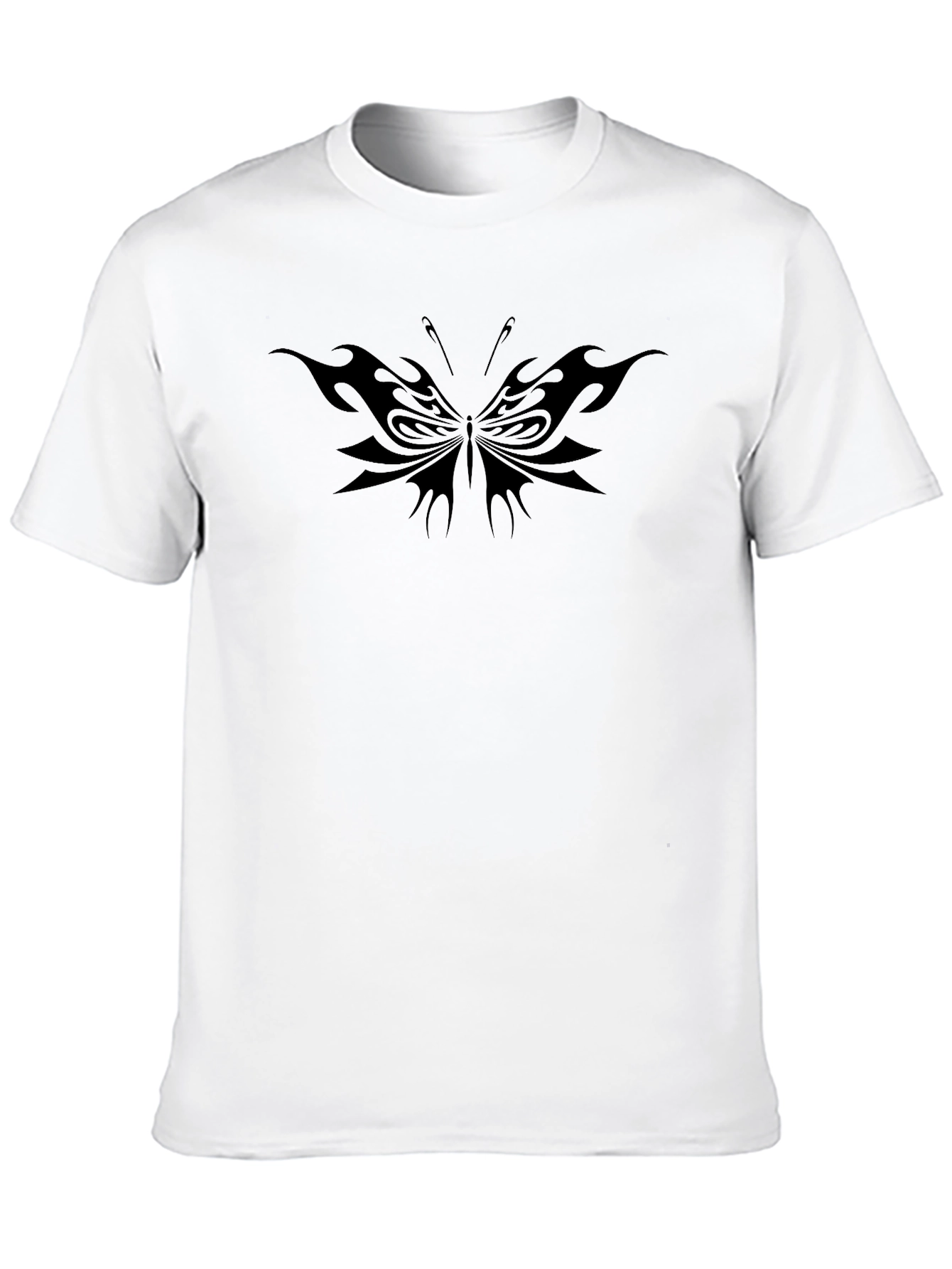 Black Butterfly Graphic Tee - Classic Fit