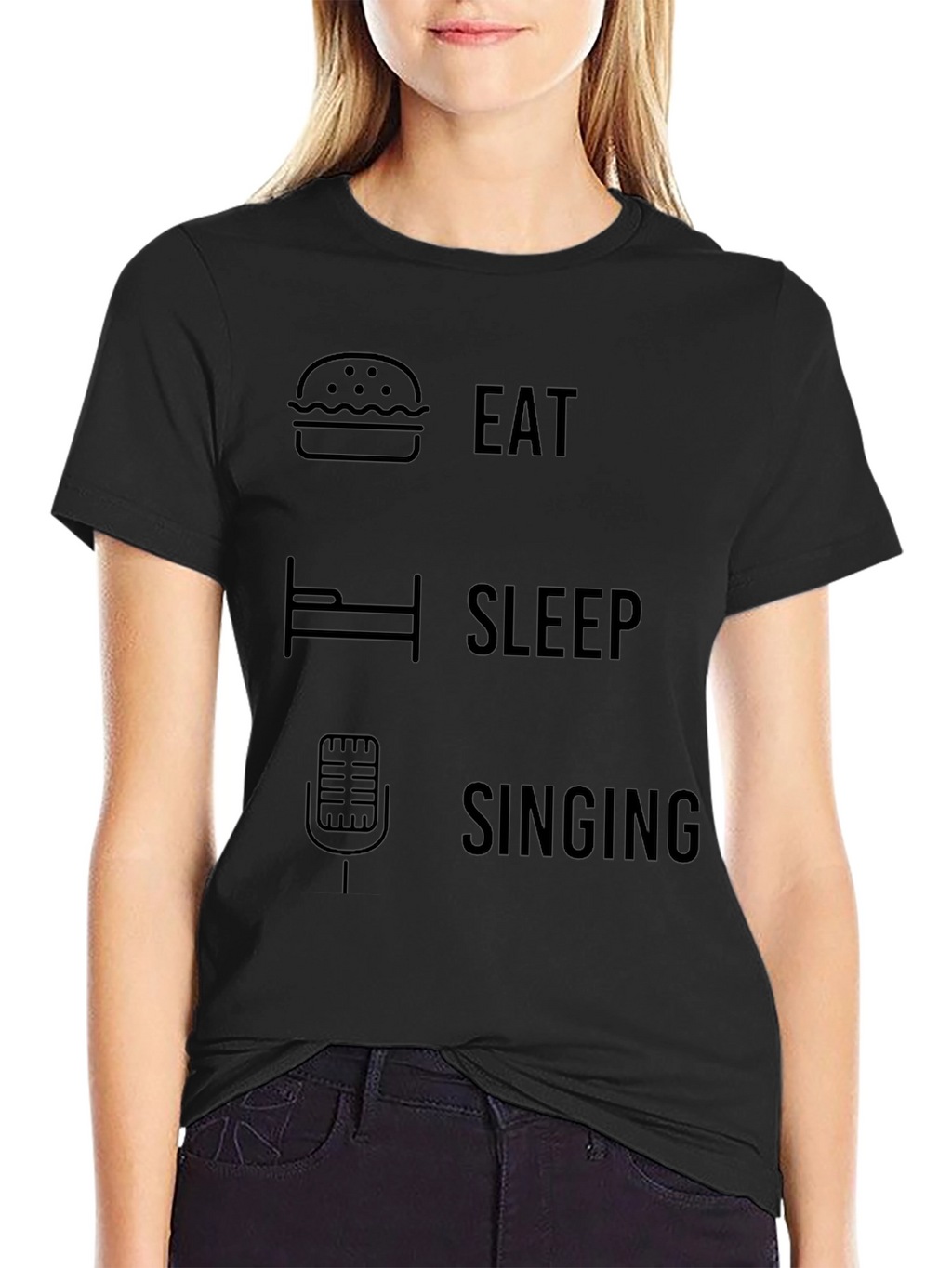 Eat Sleep Singing T-Shirt