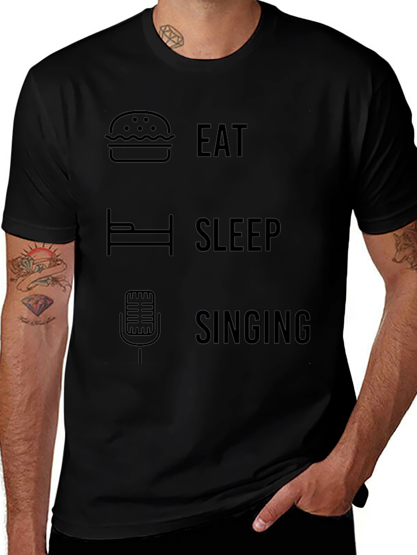 Eat Sleep Singing T-Shirt