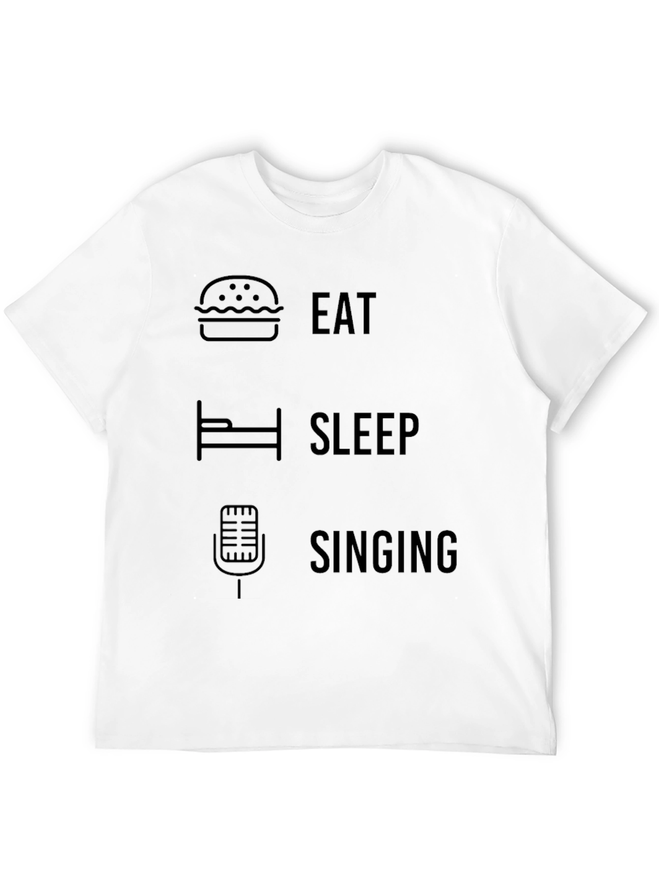 Eat Sleep Singing T-Shirt