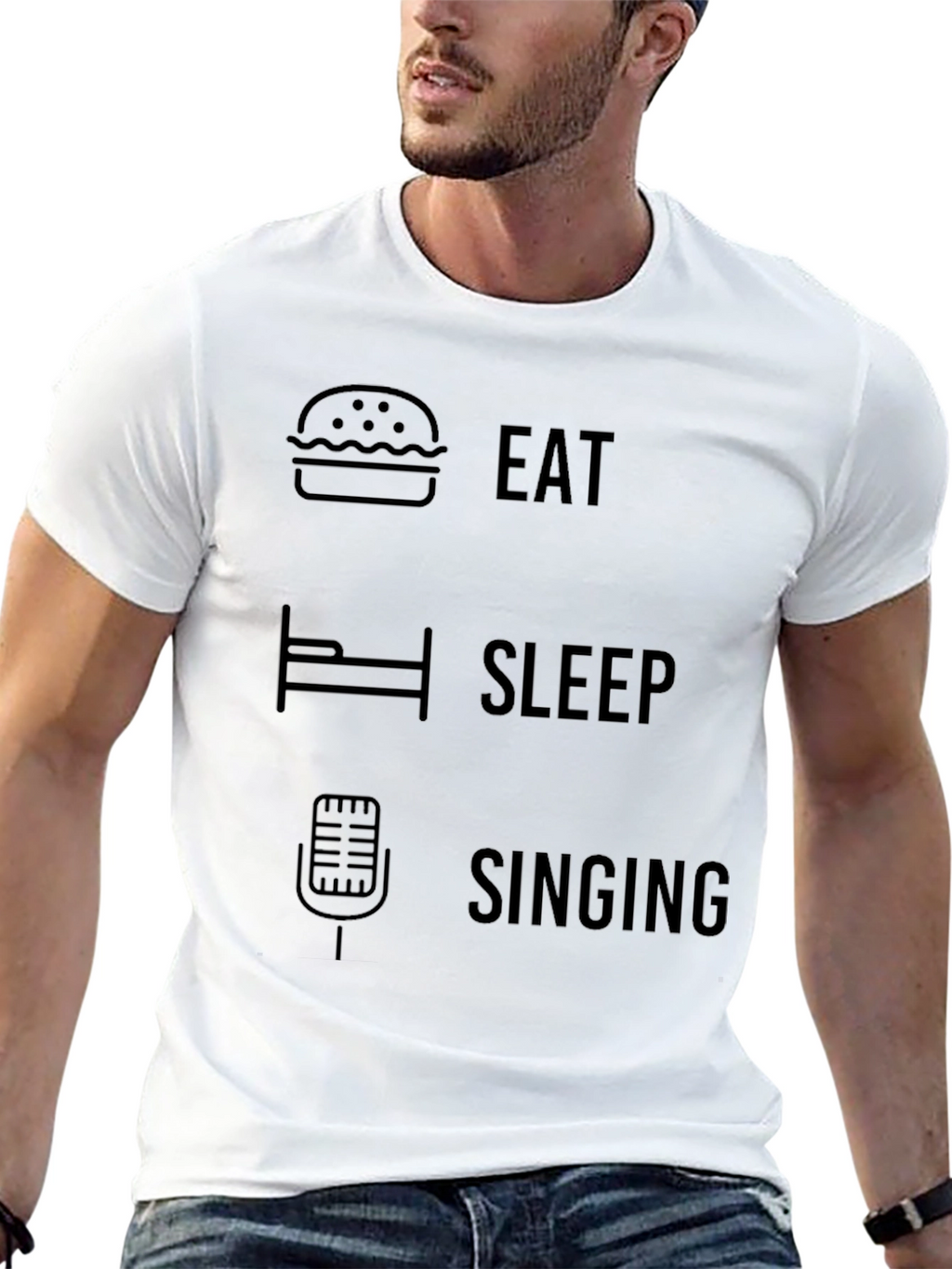 Eat Sleep Singing T-Shirt