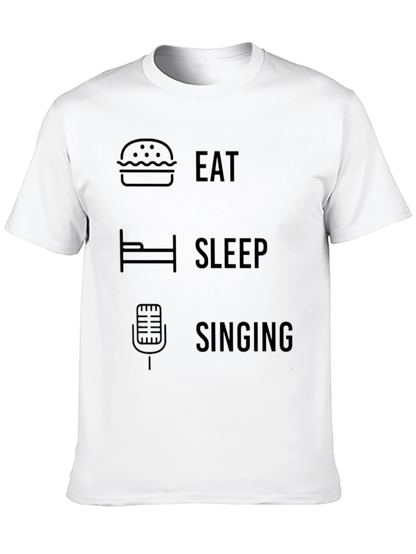 Eat Sleep Singing T-Shirt