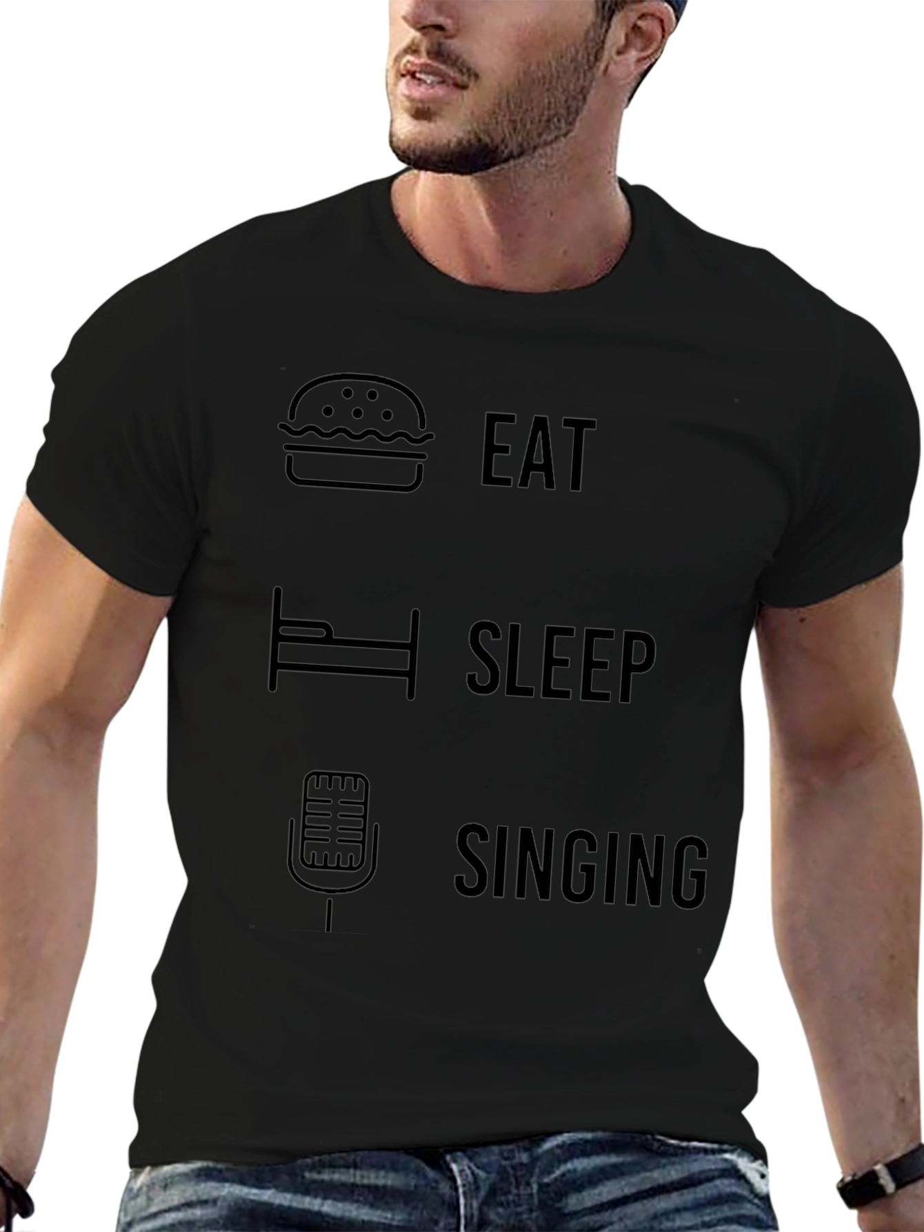 Eat Sleep Singing T-Shirt