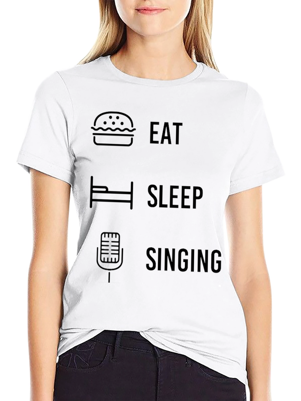 Eat Sleep Singing T-Shirt