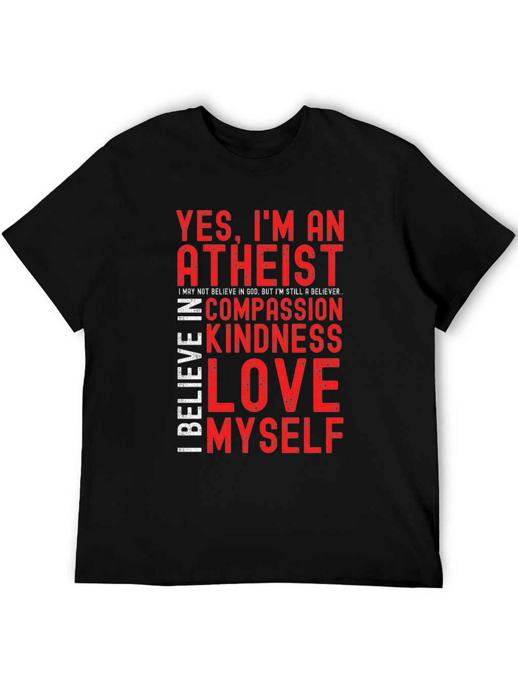 Atheist Beliefs Graphic T-Shirt