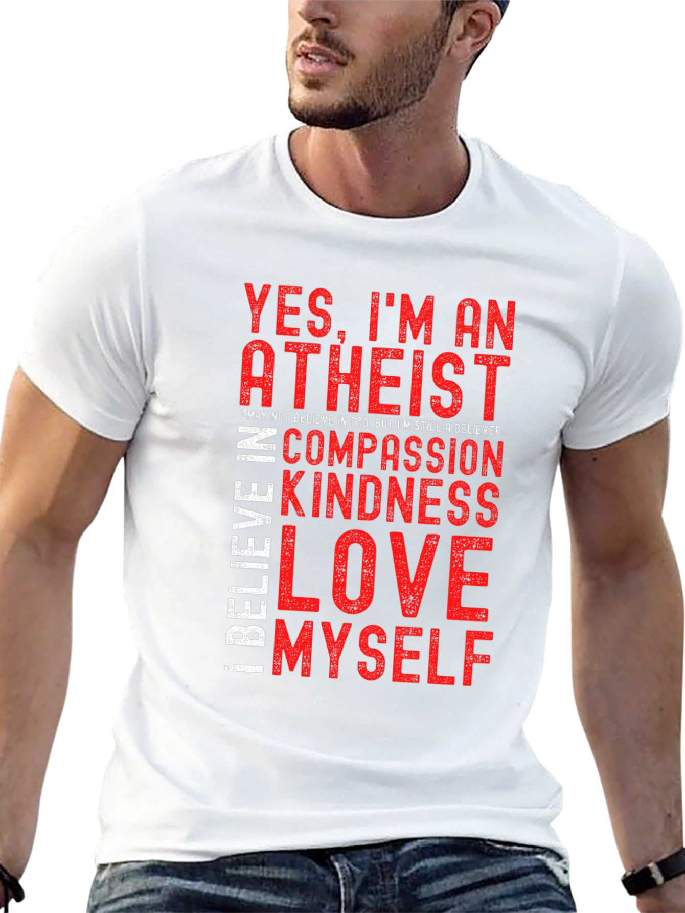 Atheist Beliefs Graphic T-Shirt