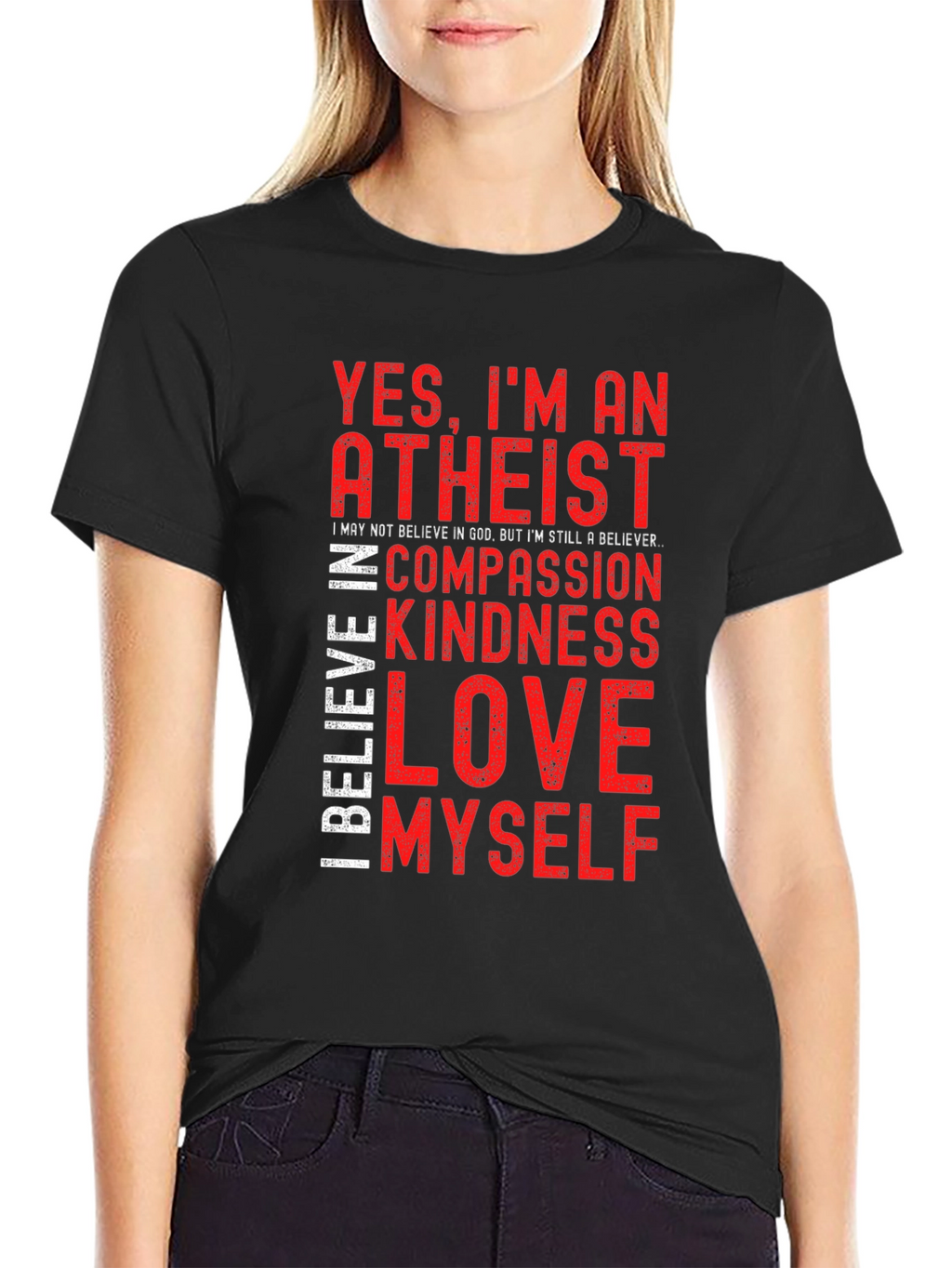 Atheist Beliefs Graphic T-Shirt