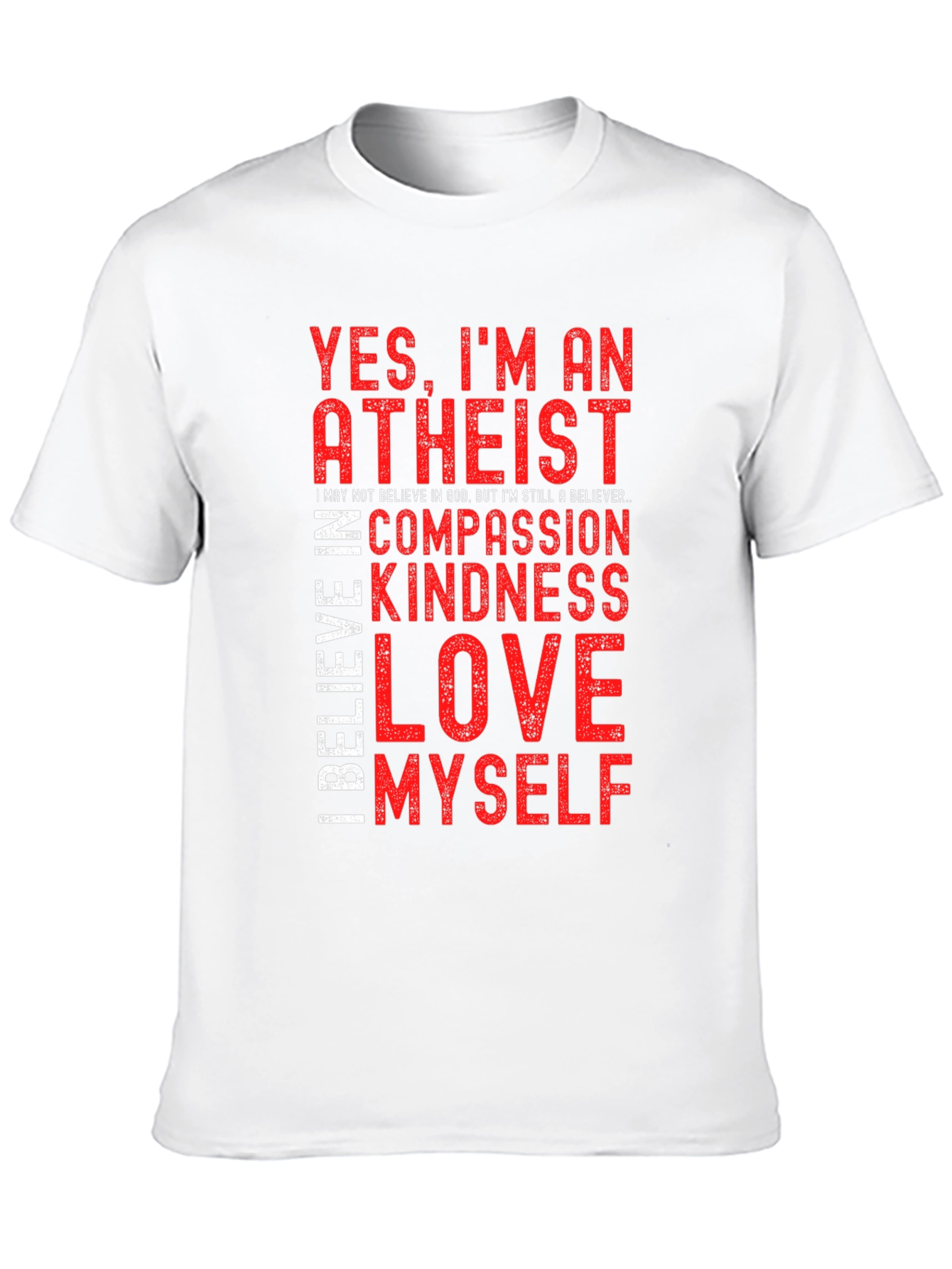 Atheist Beliefs Graphic T-Shirt