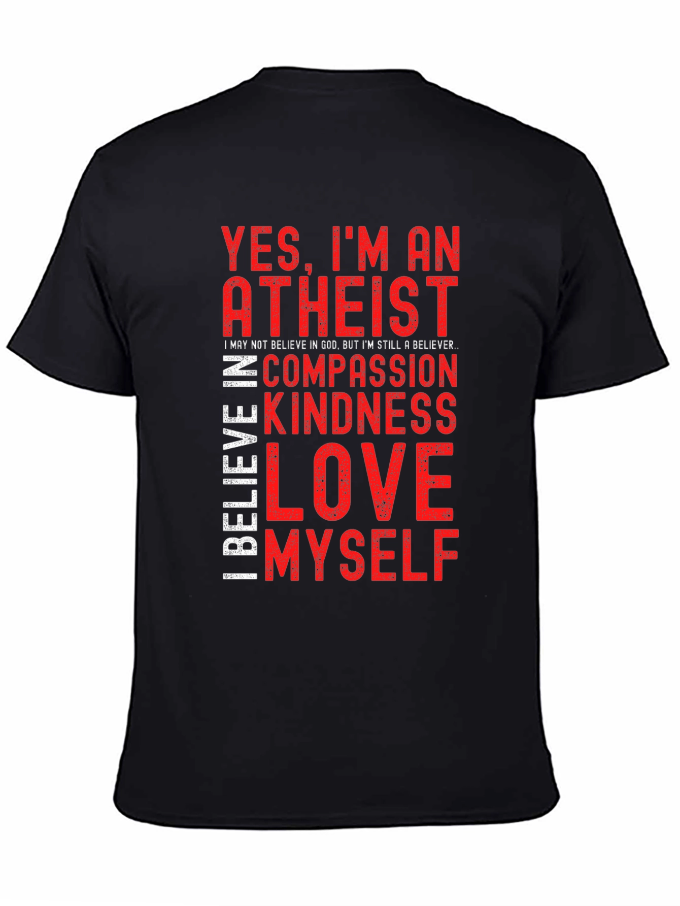 Atheist Beliefs Graphic T-Shirt