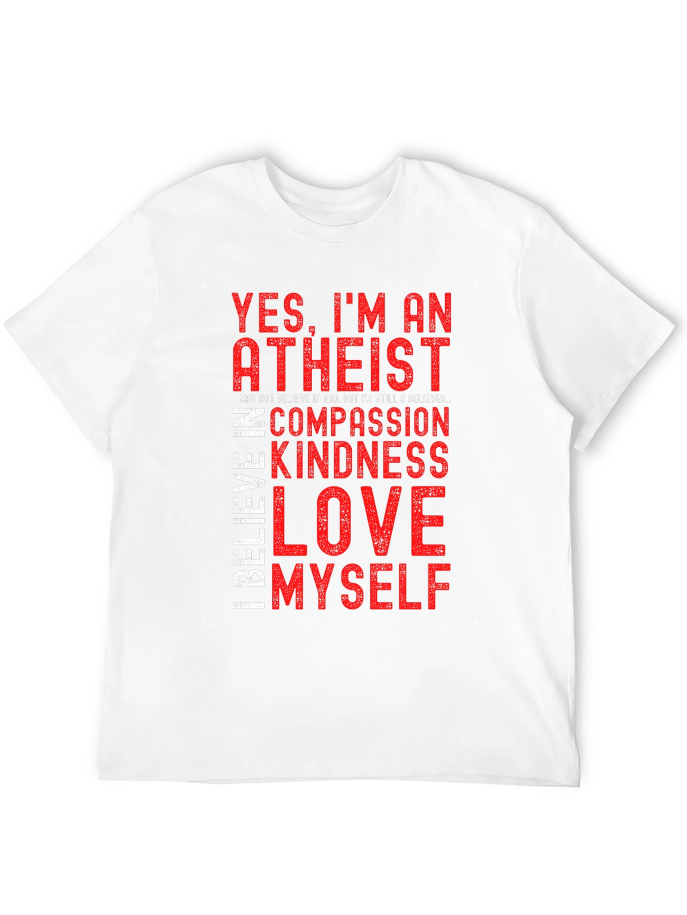 Atheist Beliefs Graphic T-Shirt