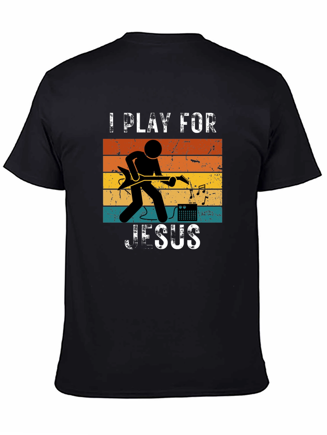 I Play for Jesus T-Shirt - Christian Musician Tee