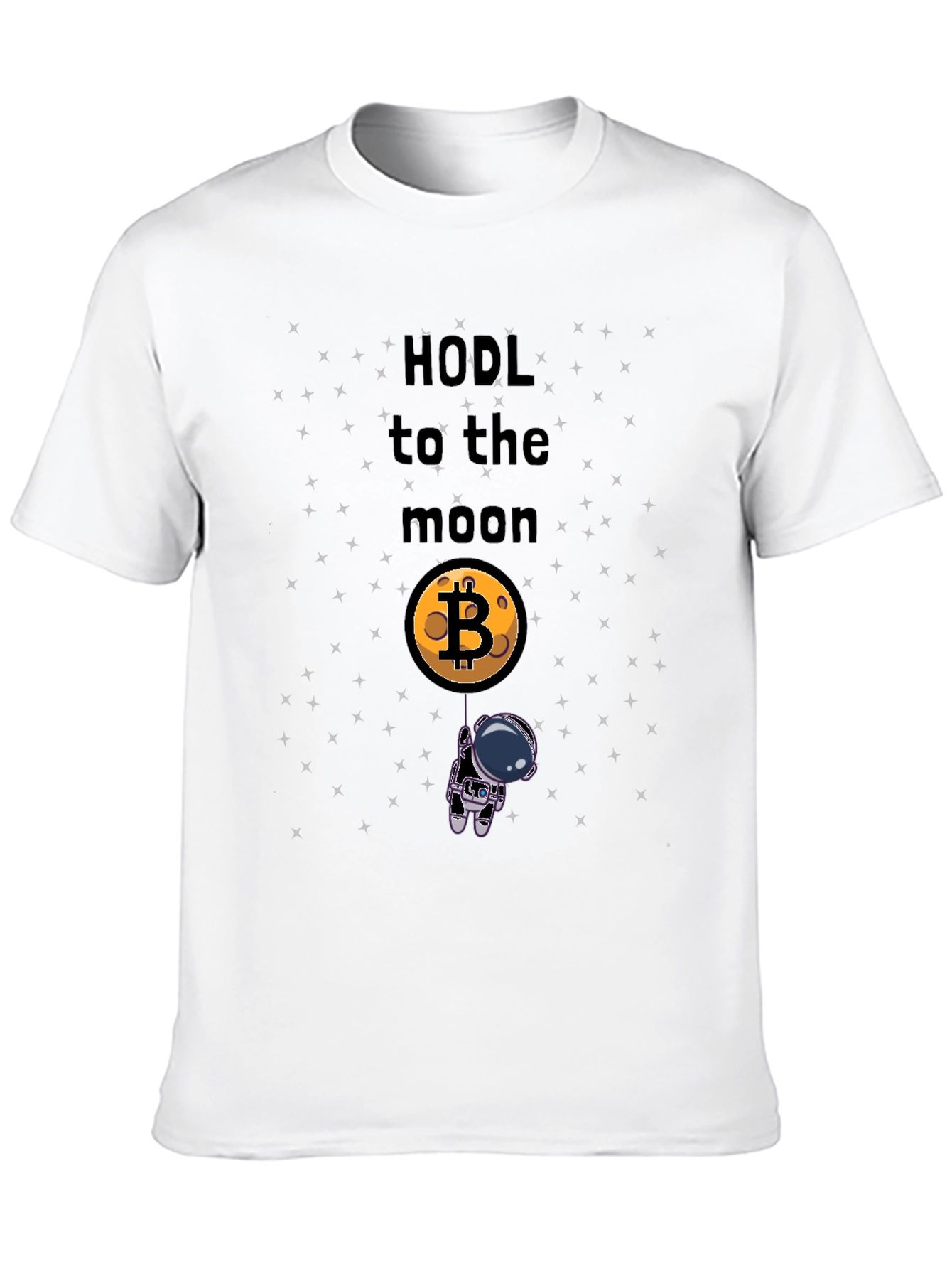 HODL to the Moon Crypto T-Shirt