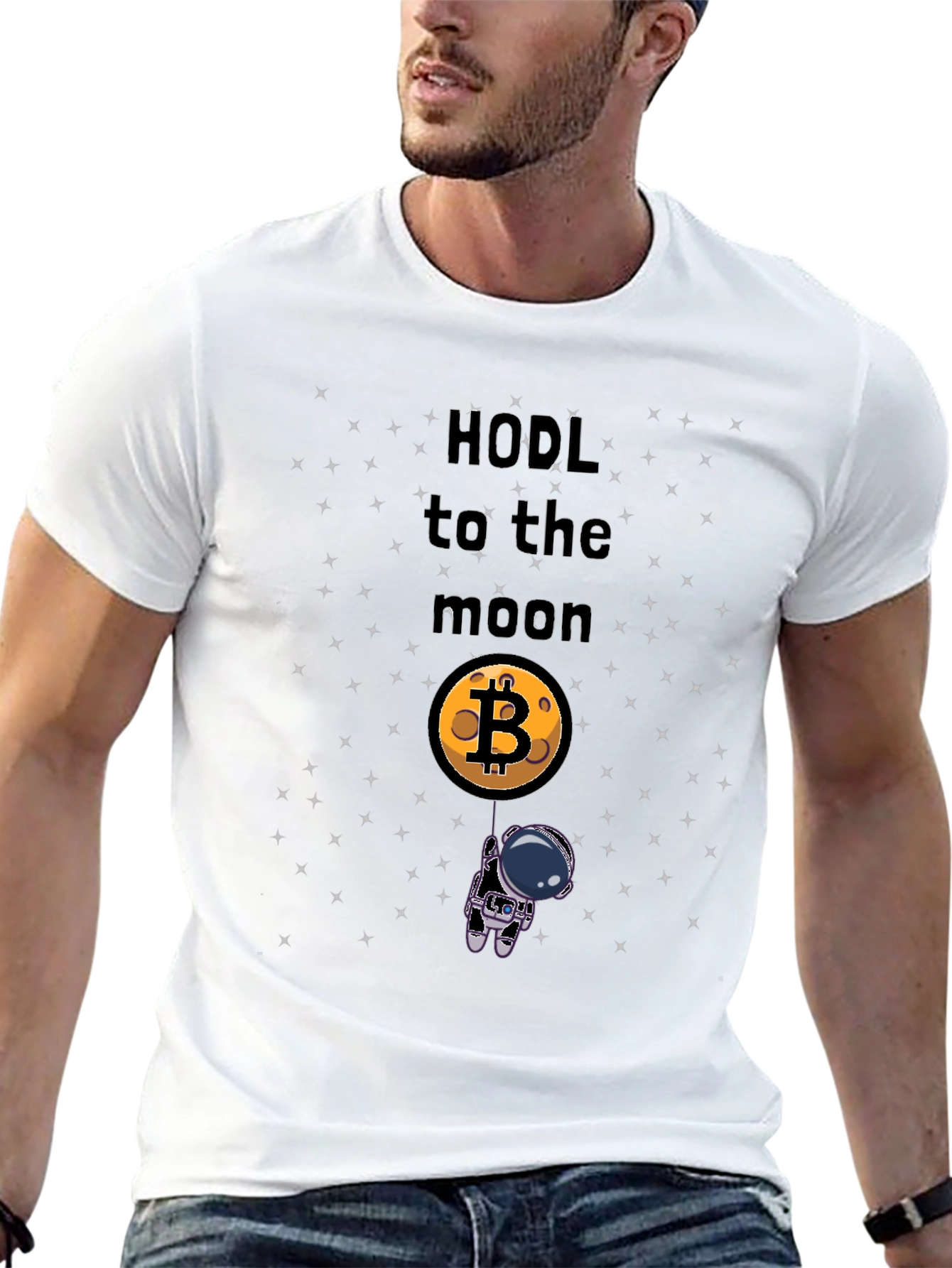 HODL to the Moon Crypto T-Shirt