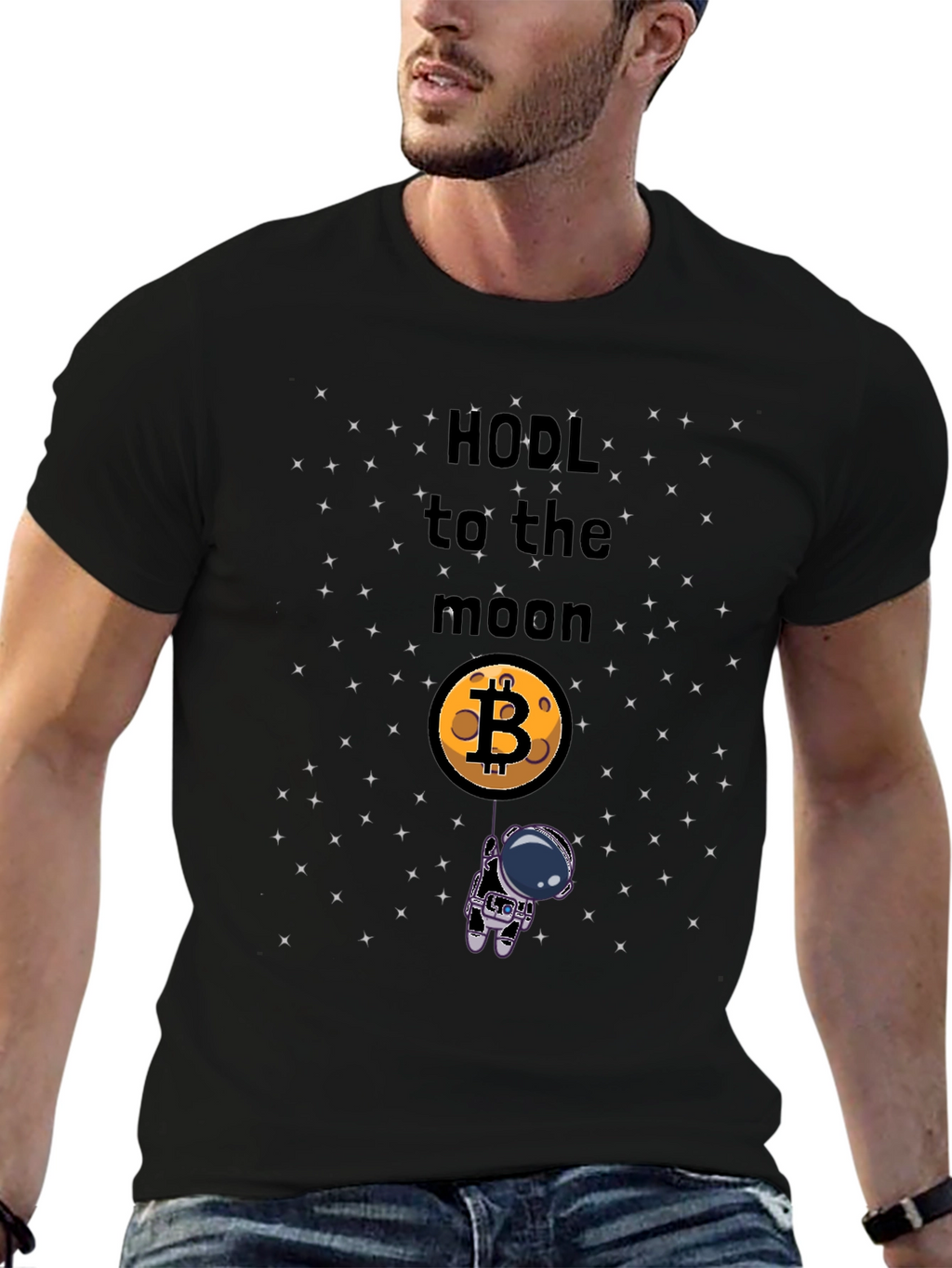 HODL to the Moon Crypto T-Shirt