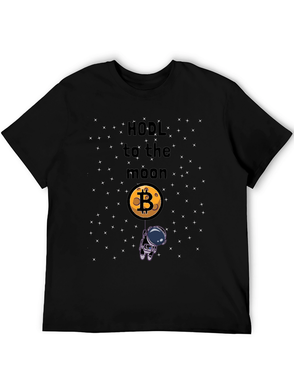 HODL to the Moon Crypto T-Shirt