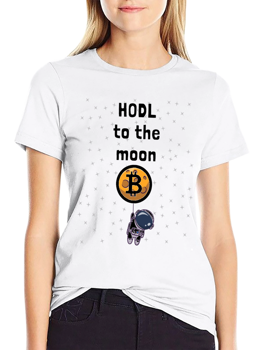 HODL to the Moon Crypto T-Shirt