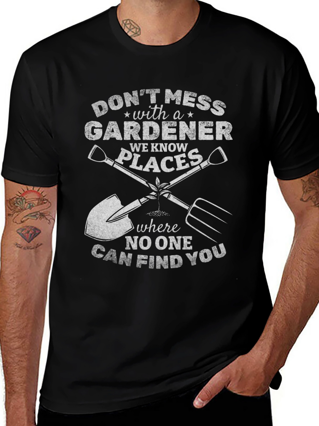 Dont Mess With a Gardener T-Shirt