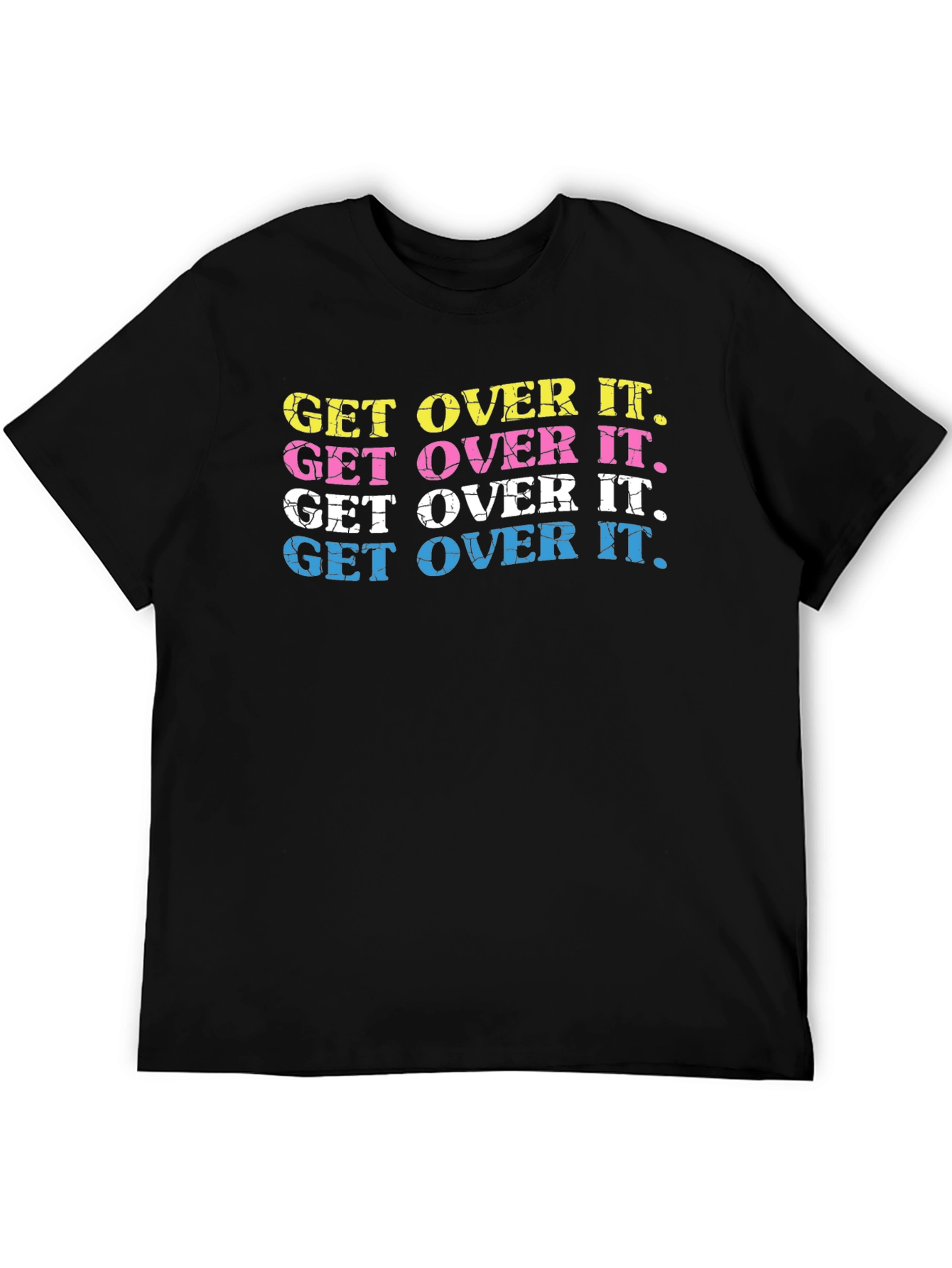 Get Over It T-Shirt Trendy Graphic Tee